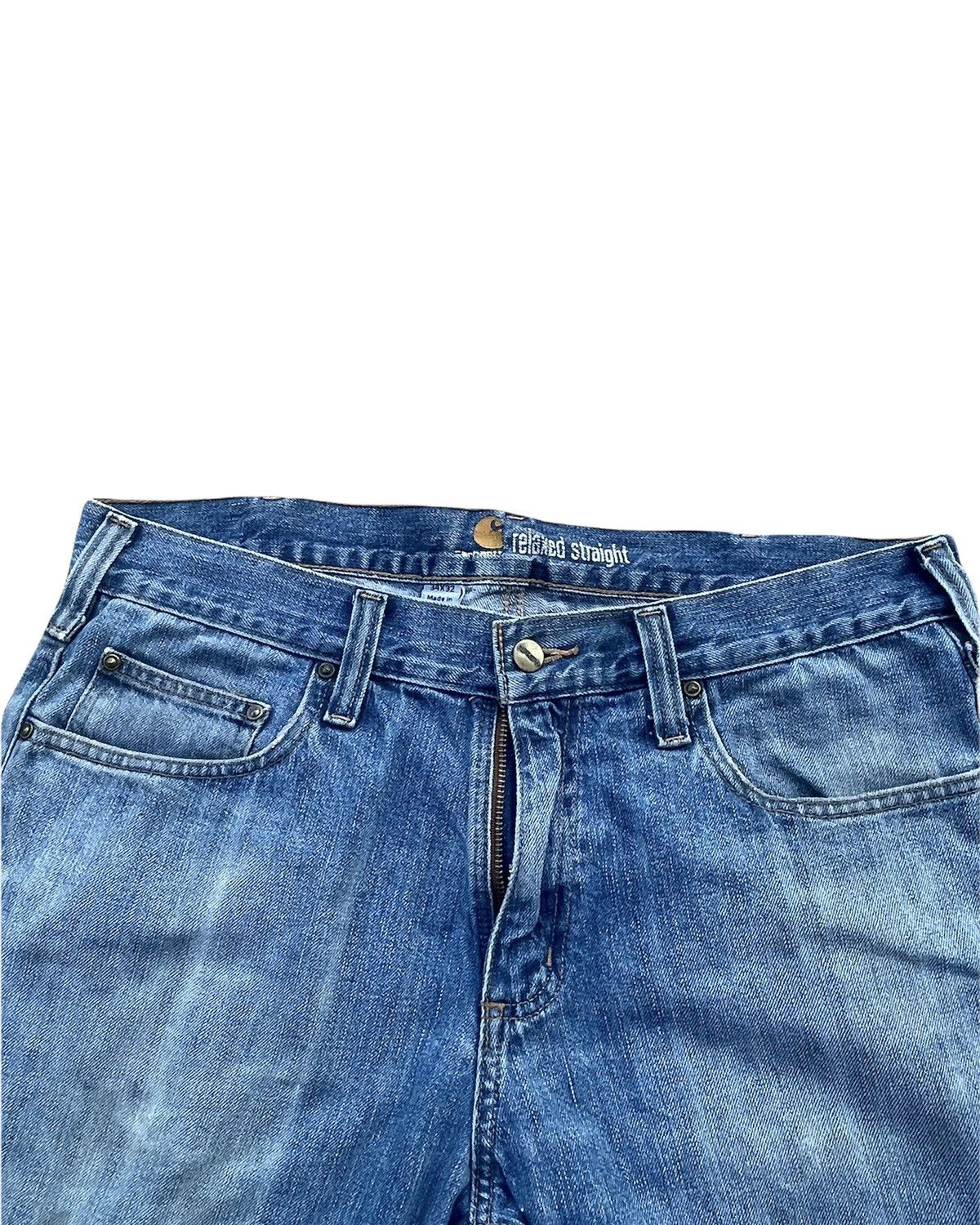 Carhartt Carhartt Aging Faded Wash Denim Size US 35 - 6 Thumbnail