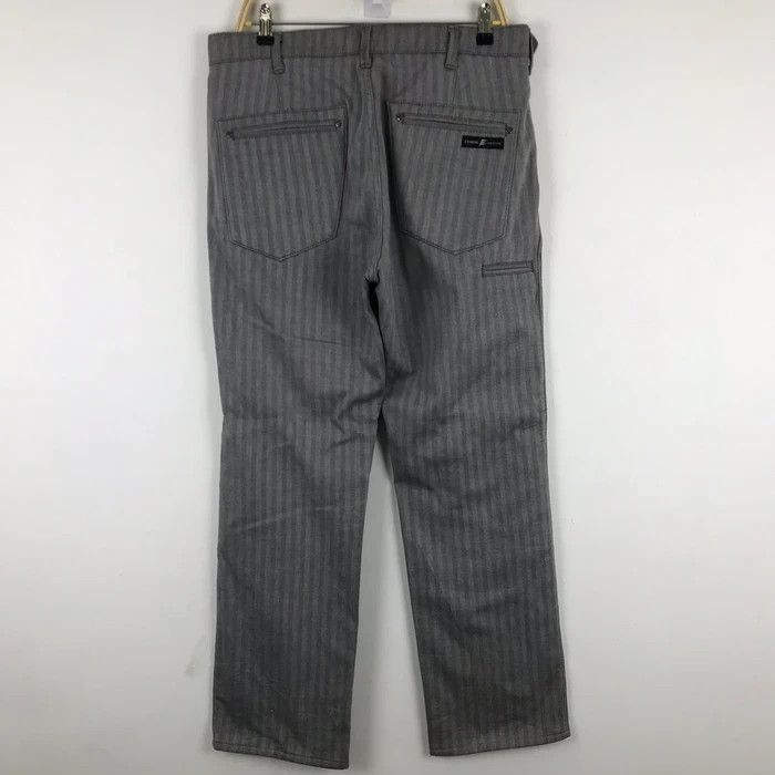 Edwin × Japanese Brand (SY0145) EDWIN PRESTIGE HERRINGBONE STRIPED PANTS Size US 35 - 1 Thumbnail