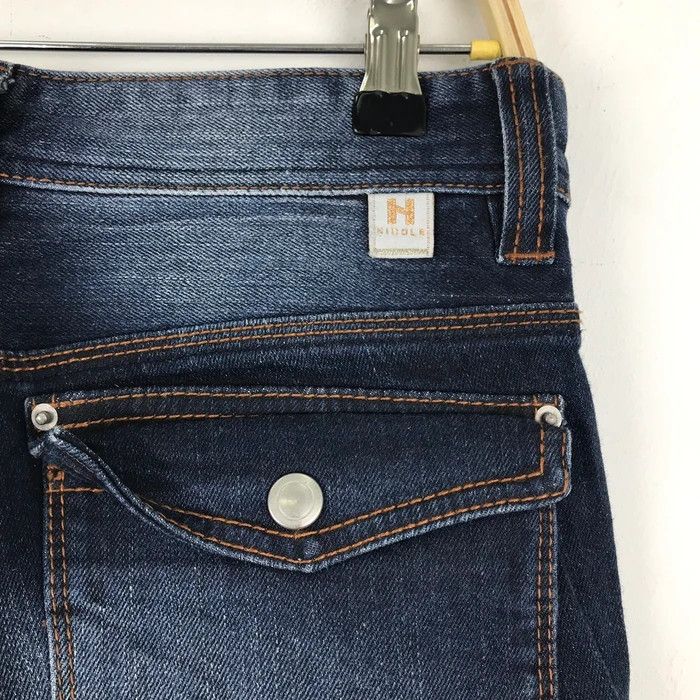 Japanese Brand (SY0159) JAPAN NICOLE 10 POCKET BOOTCUT FLARED JEANS Size US 32 / EU 48 - 4 Thumbnail