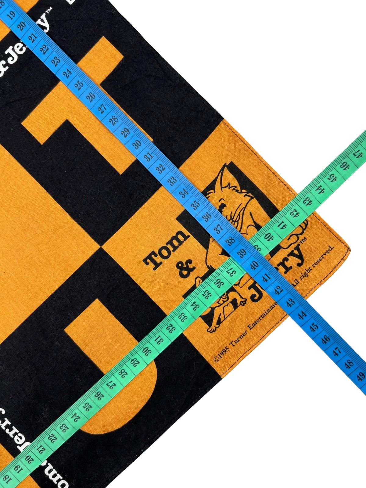 Cartoon Network Tom and Jerry Handkerchief Neckerchief Bandana Pocketsquare Size ONE SIZE - 4 Thumbnail