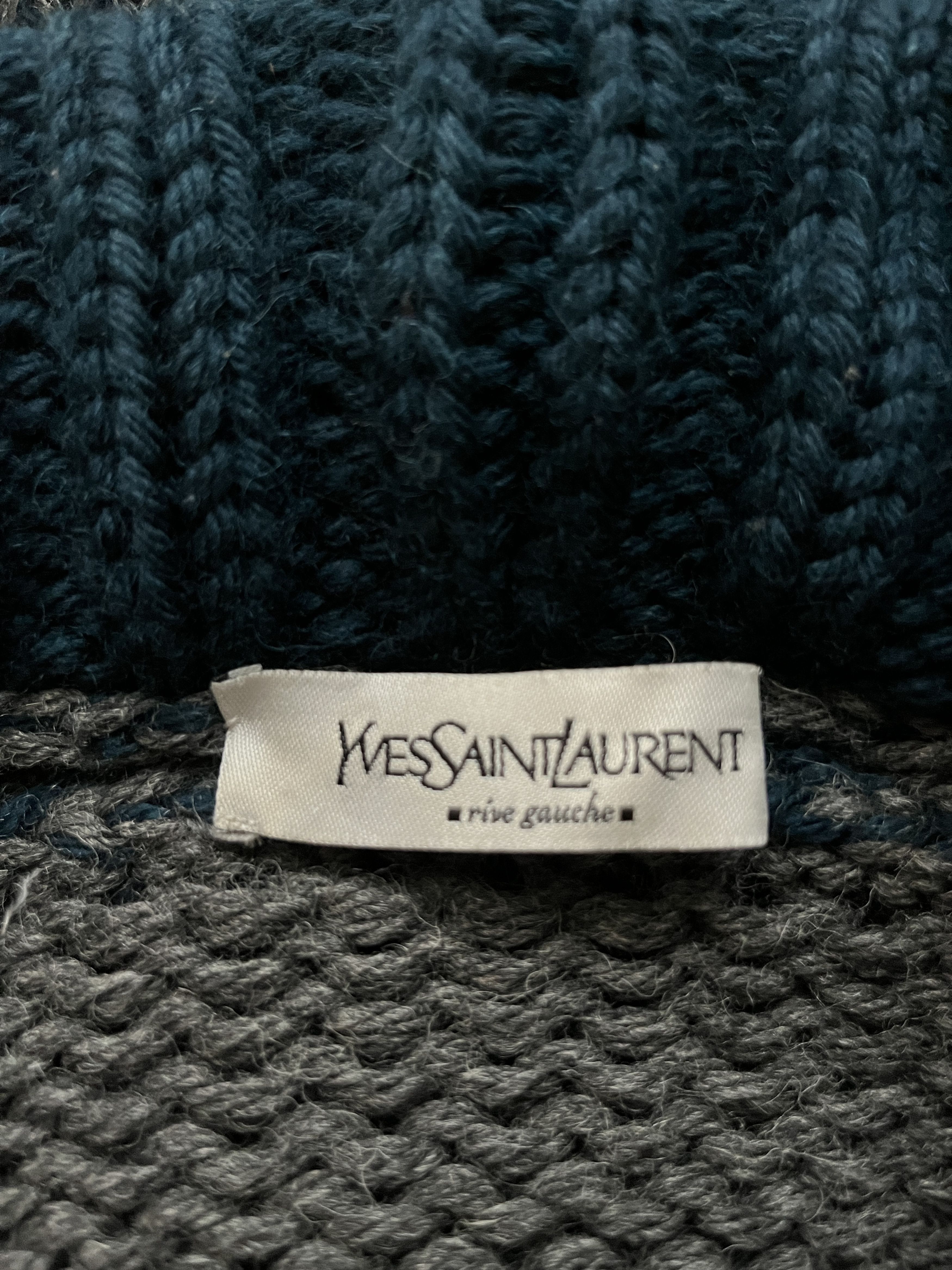 Saint Laurent Paris ⚡️QUICK SALE⚡️Ysl Rive Gauche By Tom Ford Wool Cardigan Size S / US 4 / IT 40 - 6 Thumbnail