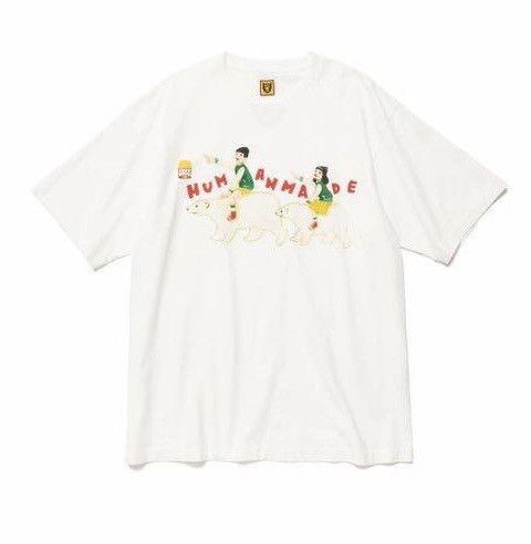 image of Human Made Keiko Sootoome Tee in White, Men's (Size 2XL)