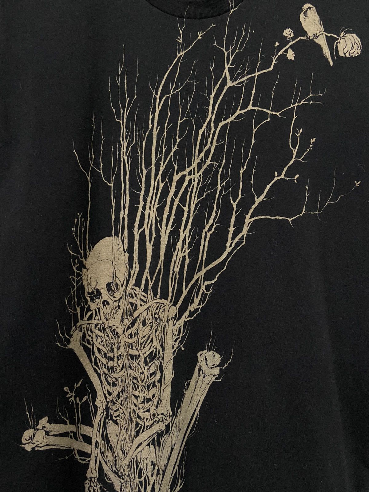 Japanese Brand × Vintage Vintage DBH Japan Sekeleton Art Tshirt Size US M / EU 48-50 / 2 - 5 Thumbnail