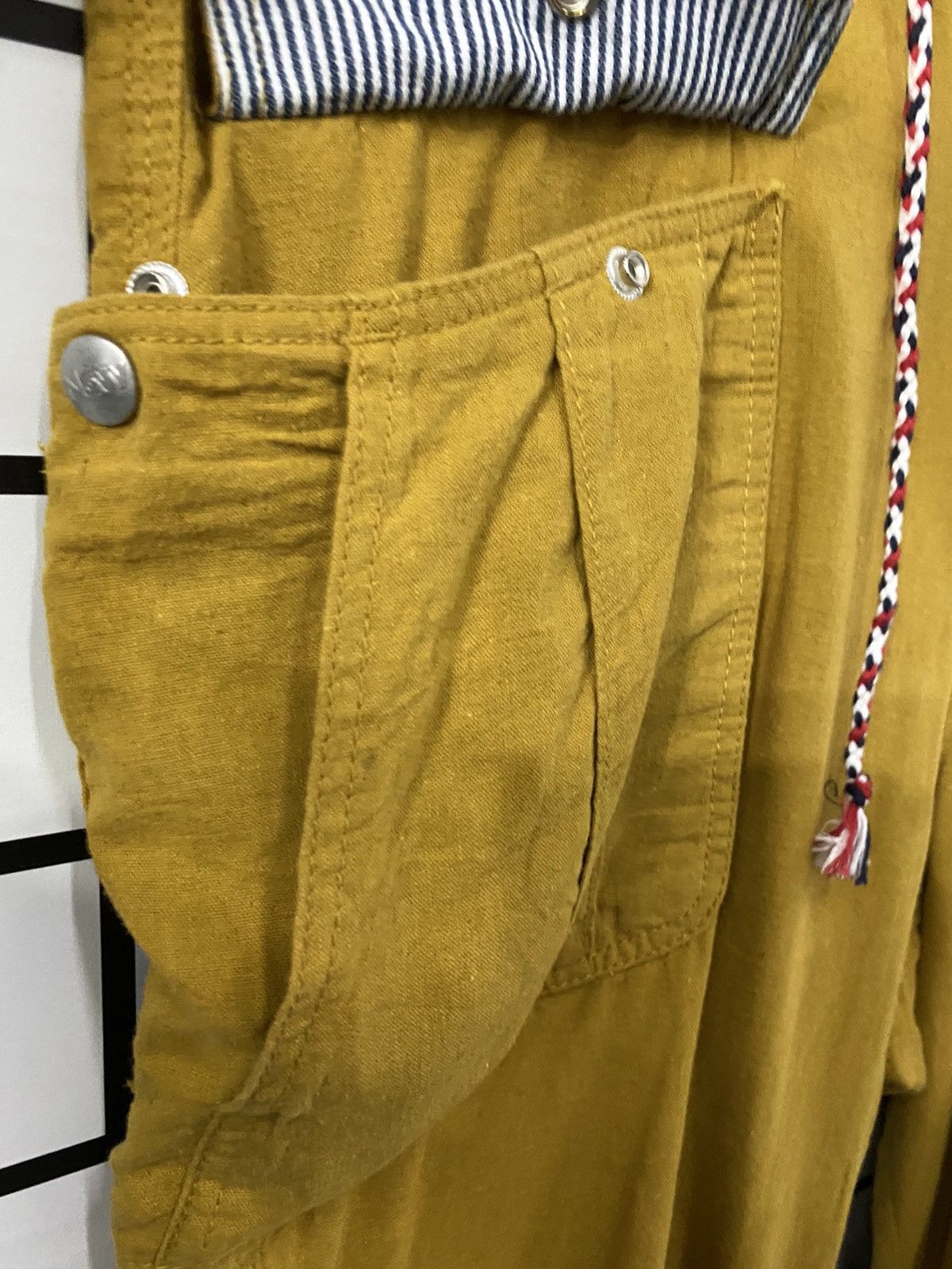Japanese Brand × Other Japan Brand Navy Bush Pocket Light Weight Cargo Pants Size US 36 / EU 52 - 8 Thumbnail