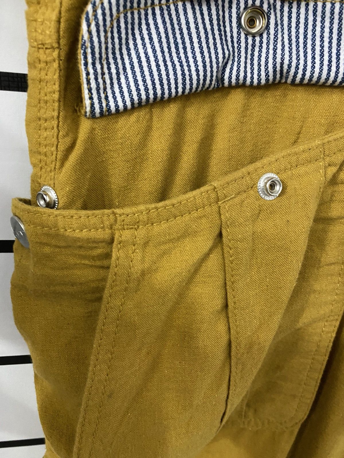 Japanese Brand × Other Japan Brand Navy Bush Pocket Light Weight Cargo Pants Size US 36 / EU 52 - 9 Thumbnail