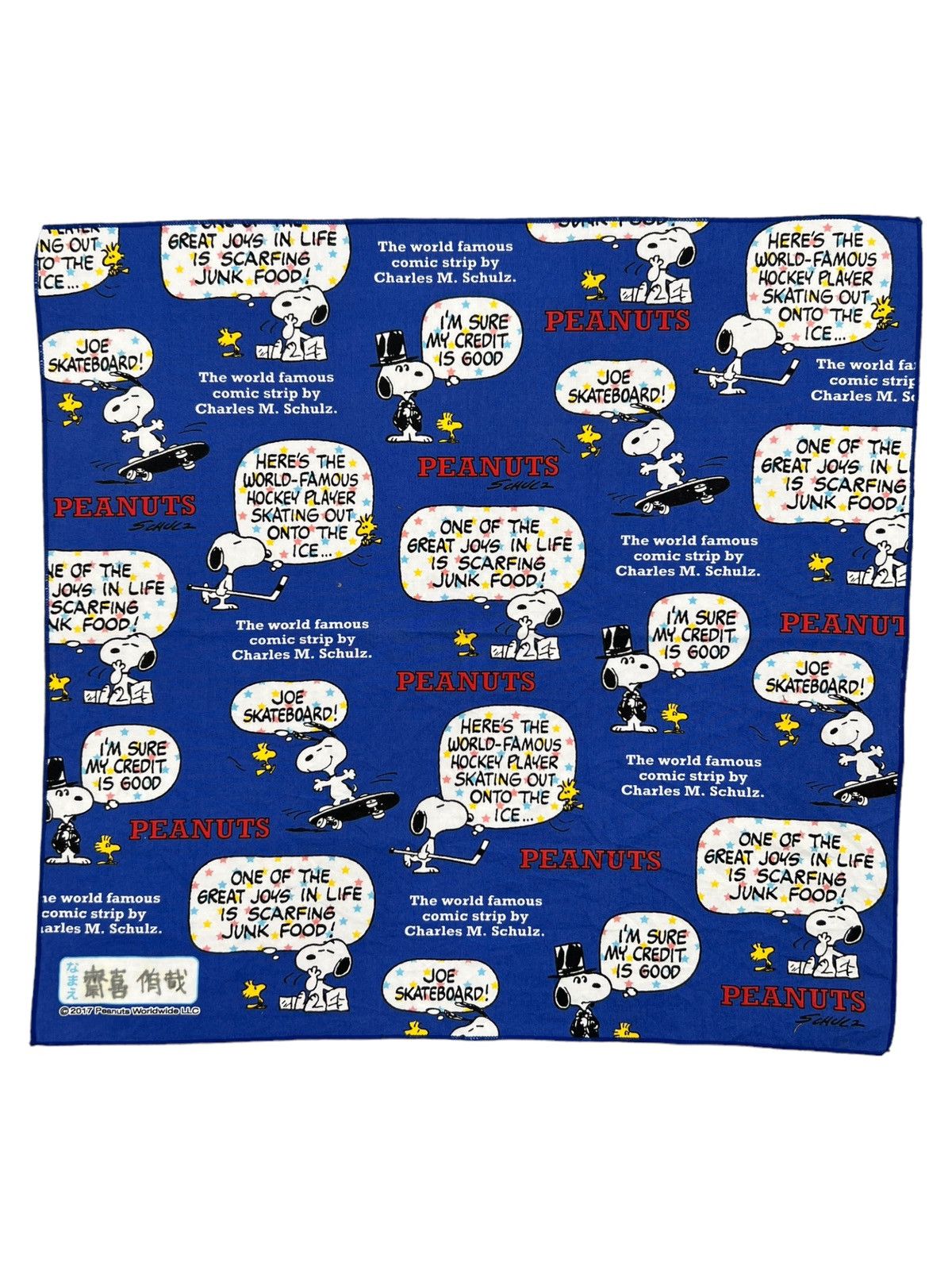 Snoopy Handkerchief Neckerchief Bandana Pocketsquare