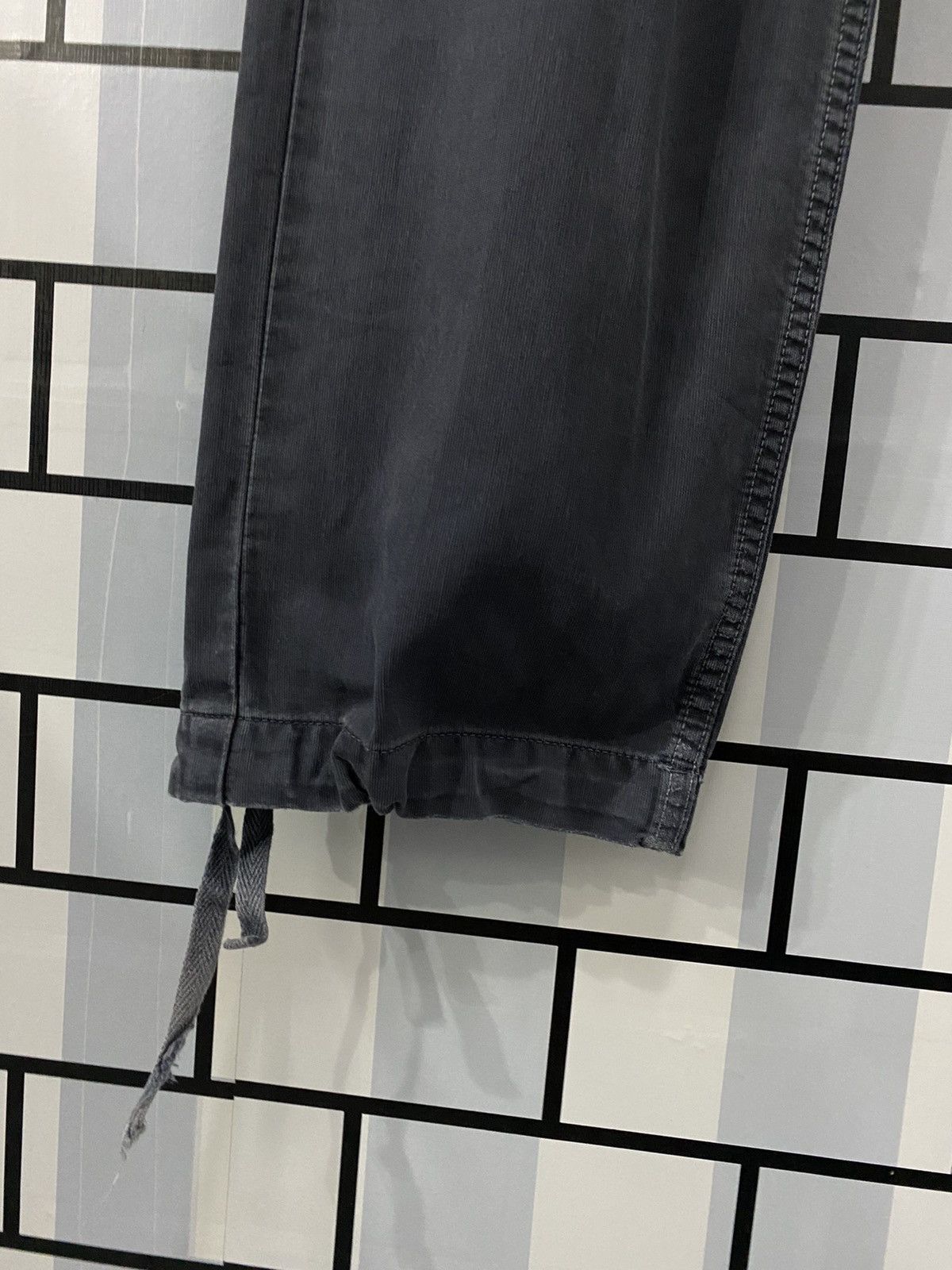 Johnbull × Vintage Vintage Johnbull Cargo Trousers Faded Blue Drawstring Pants Size US 32 / EU 48 - 11 Thumbnail