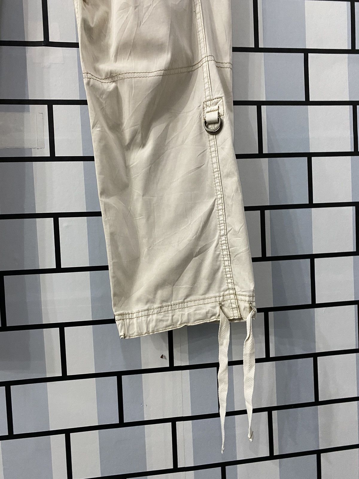 Japanese Brand × Uniqlo Vintage Uniqlo Japan Cargo Pants Techtical Drawstring Size US 32 / EU 48 - 7 Thumbnail