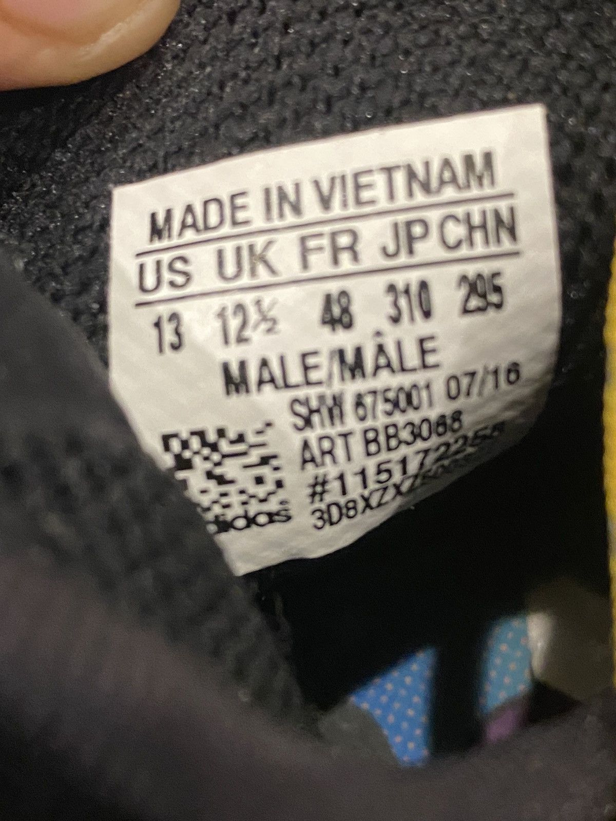 Adidas × Pharrell Pharrell x NMD Human Race Black 2016 Size US 13 / EU 46 - 11 Thumbnail