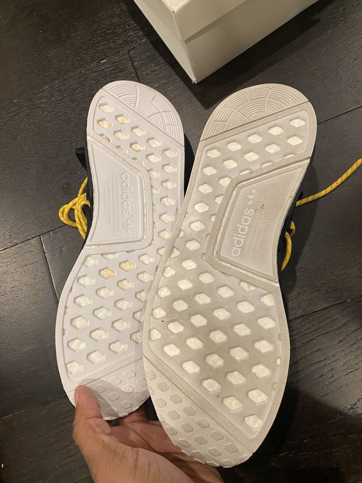 Adidas × Pharrell Pharrell x NMD Human Race Black 2016 Size US 13 / EU 46 - 7 Thumbnail