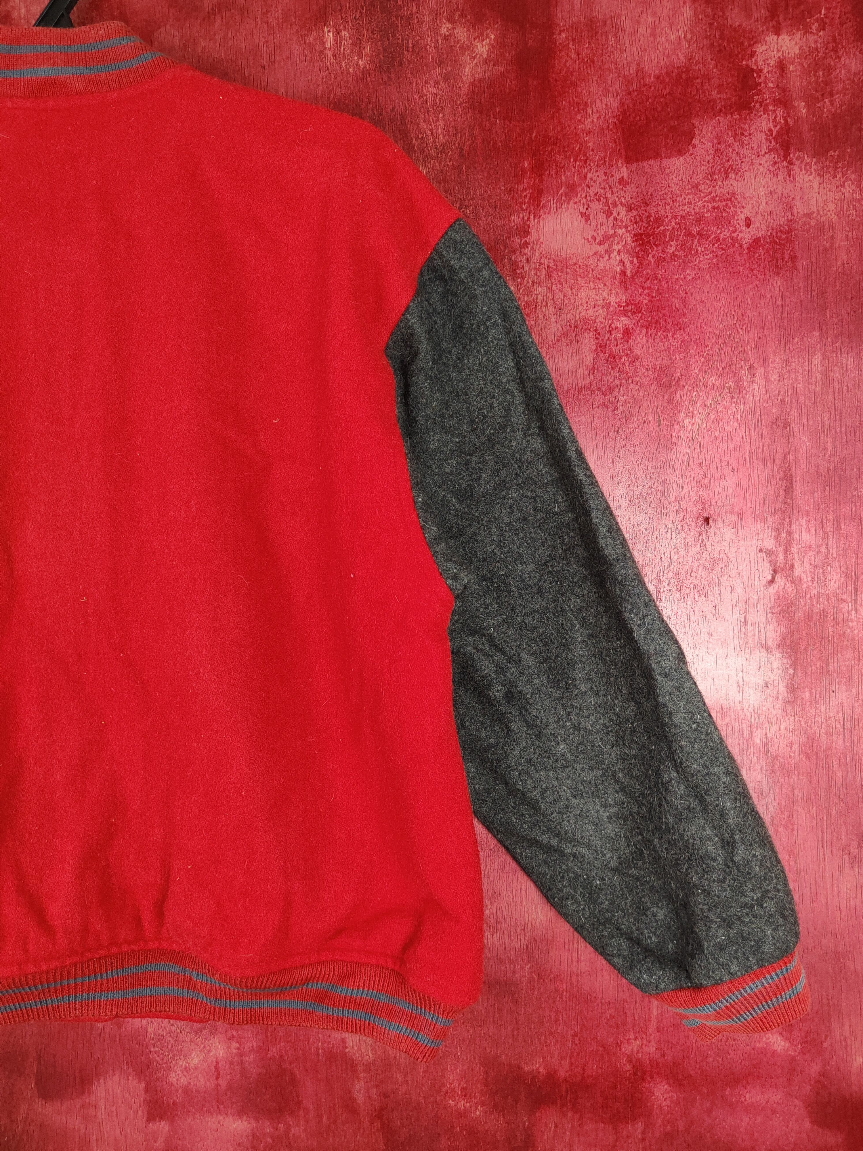 Yorklet. Club Red varsity japan streetwear #4240