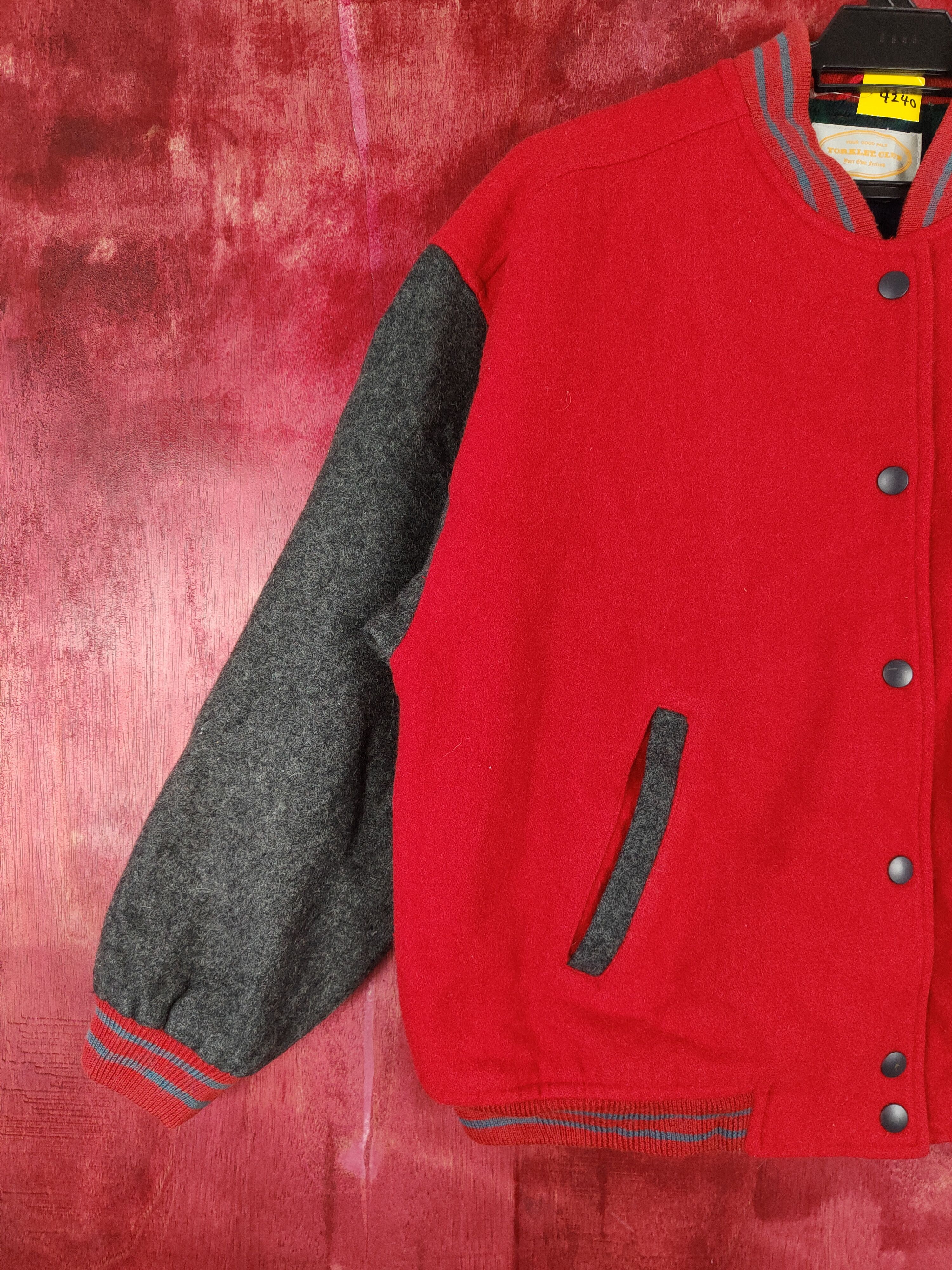 Vintage Yorklet. Club Red varsity japan streetwear #4240 Size S / US 4 / IT 40 - 3 Thumbnail