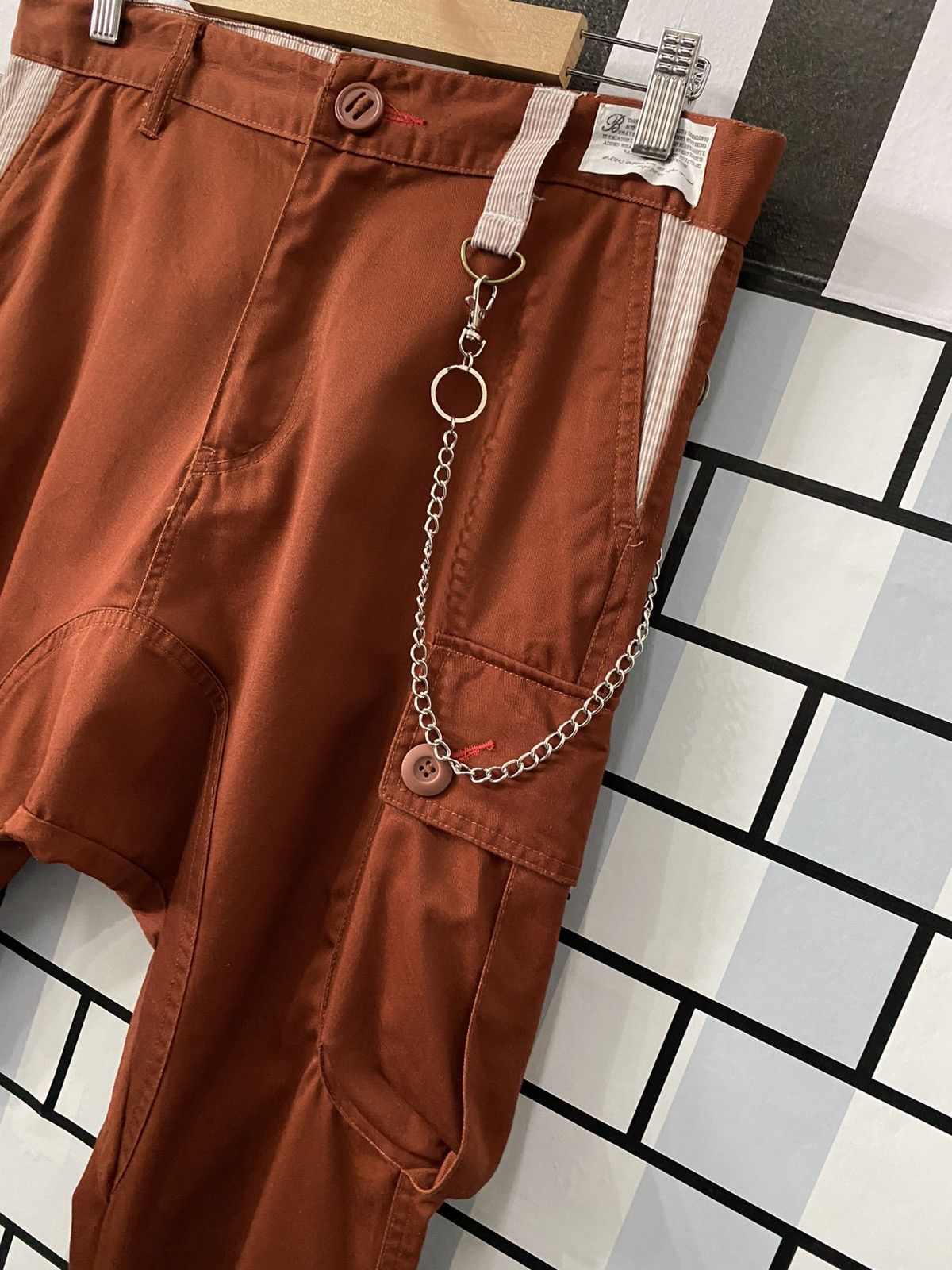 Japanese Brand × Other Brth Breath Japan Cargo Tactical Baggy Buckle belt Pants Size US 32 / EU 48 - 7 Thumbnail