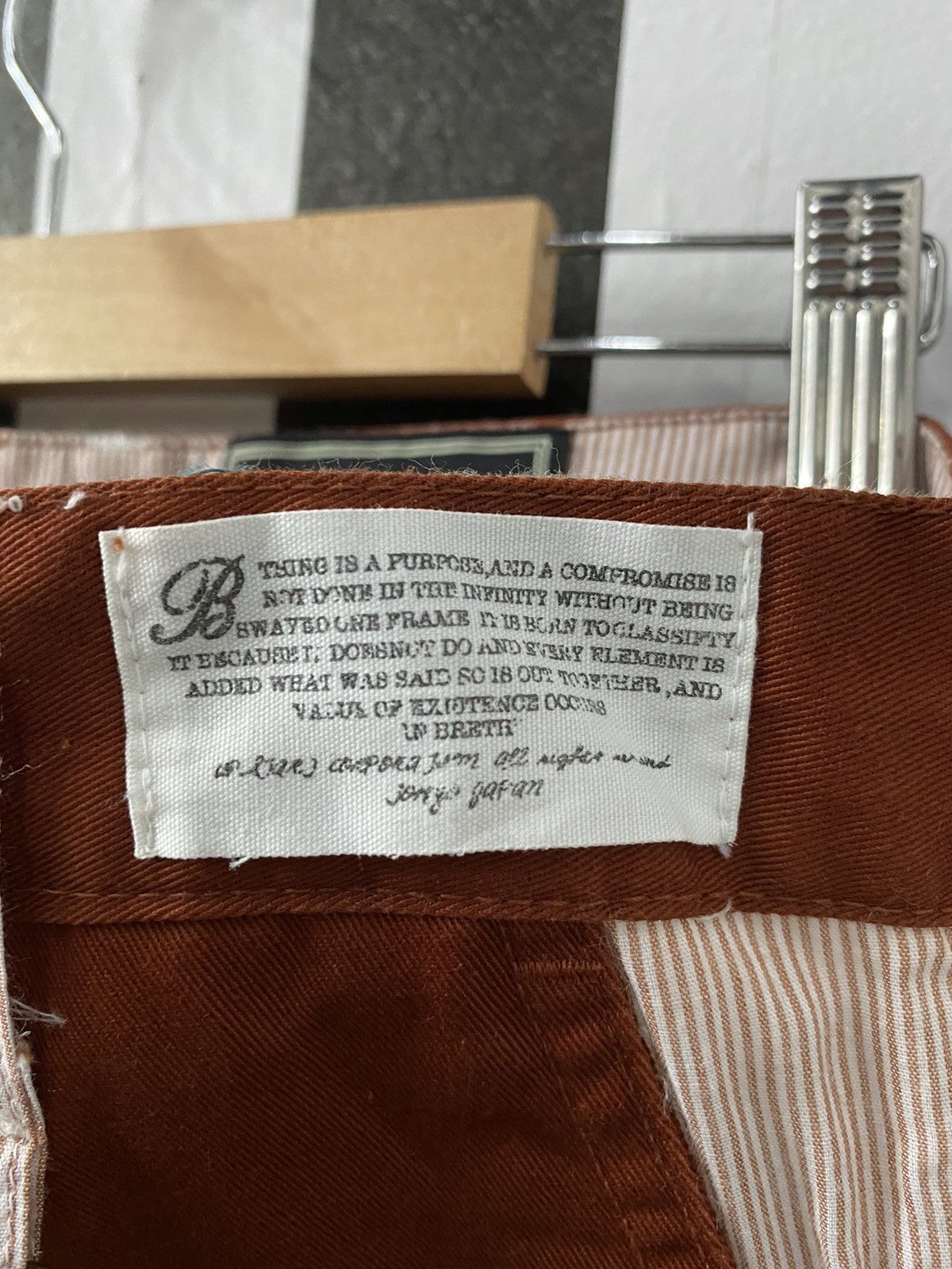 Japanese Brand × Other Brth Breath Japan Cargo Tactical Baggy Buckle belt Pants Size US 32 / EU 48 - 16 Thumbnail