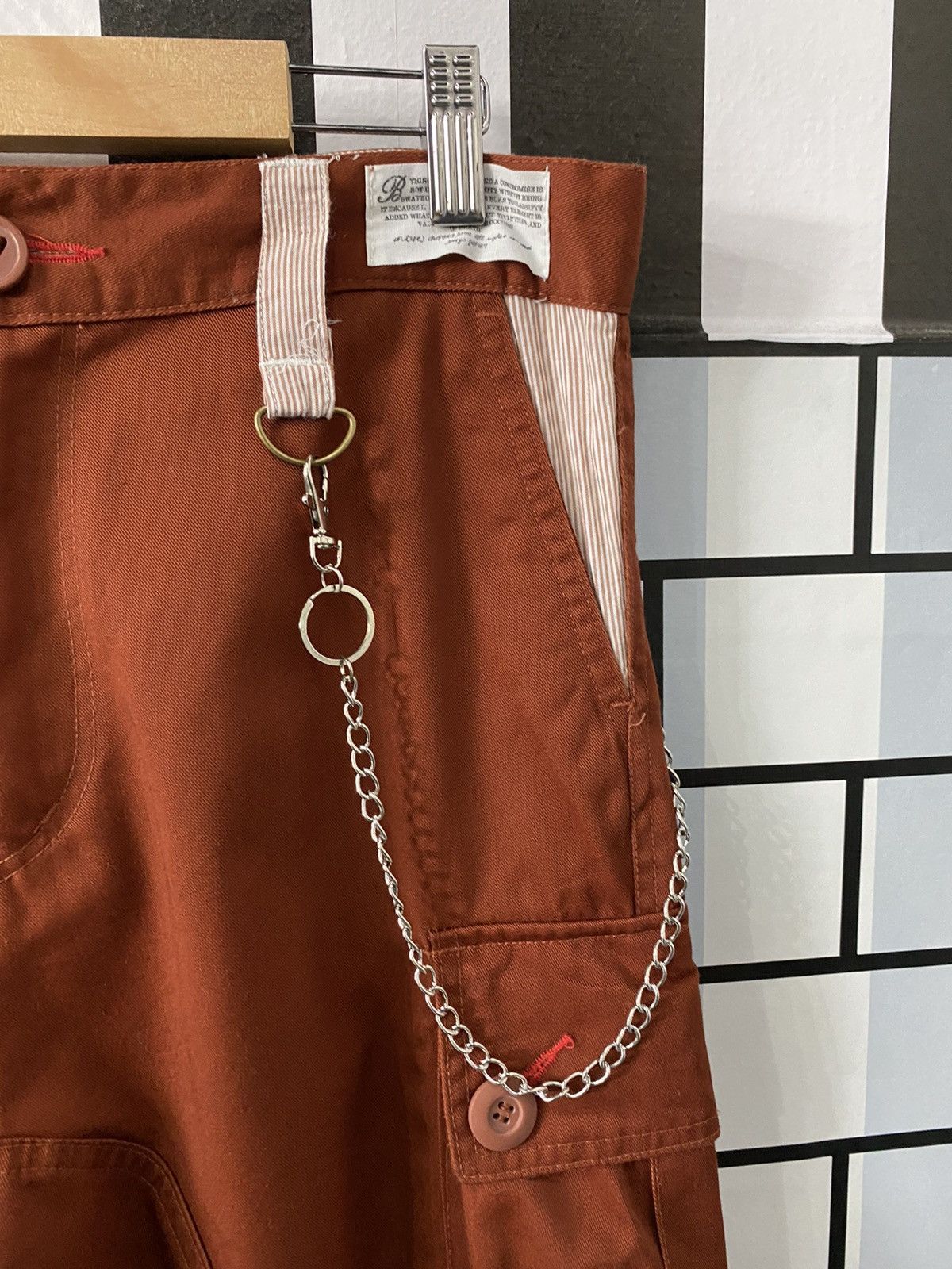 Japanese Brand × Other Brth Breath Japan Cargo Tactical Baggy Buckle belt Pants Size US 32 / EU 48 - 8 Thumbnail