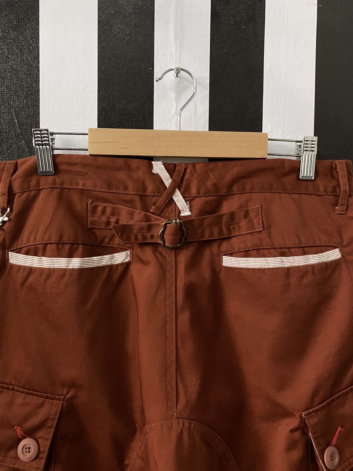 Japanese Brand × Other Brth Breath Japan Cargo Tactical Baggy Buckle belt Pants Size US 32 / EU 48 - 14 Thumbnail