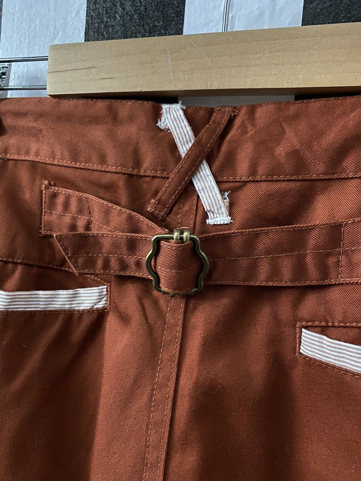 Japanese Brand × Other Brth Breath Japan Cargo Tactical Baggy Buckle belt Pants Size US 32 / EU 48 - 15 Thumbnail