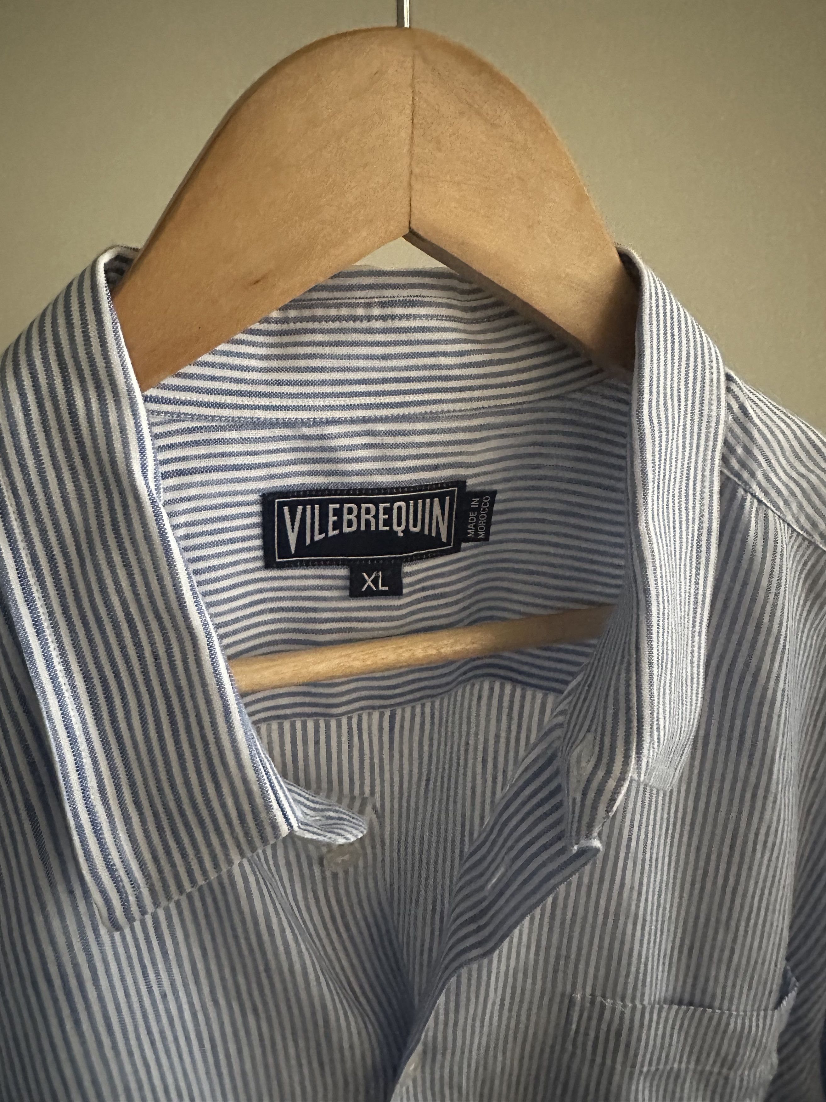 Linen French Stripe ($350 Retail)