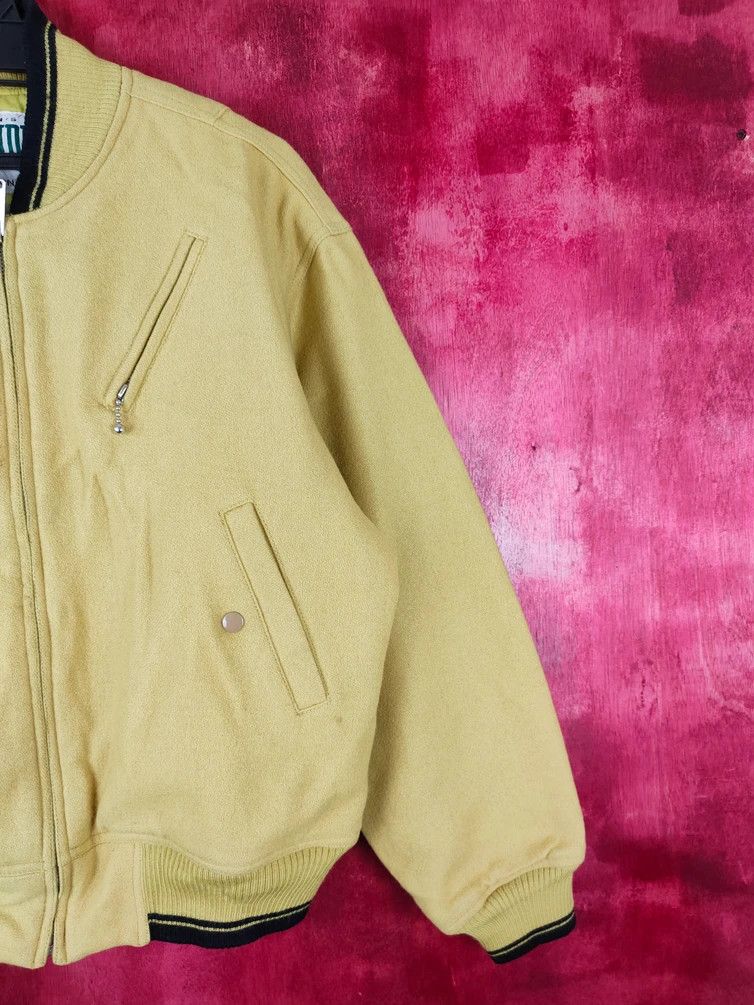 Vintage Flandre vintage Yellow Sweater varsity jacketb#5183 Size US M / EU 48-50 / 2 - 7 Thumbnail