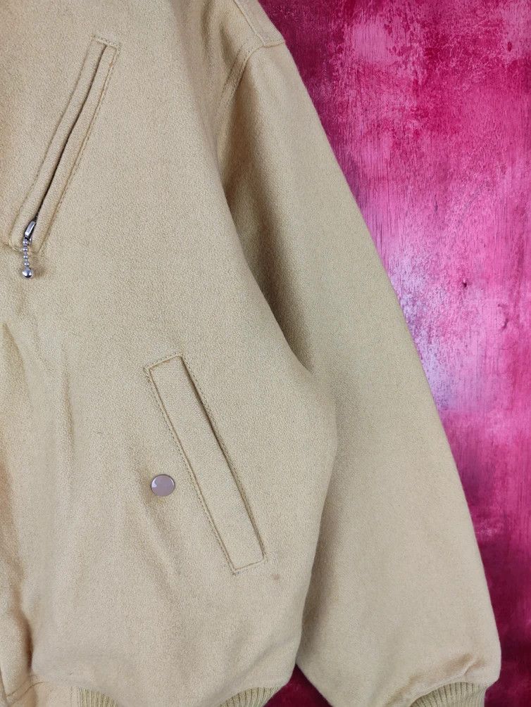 Vintage Flandre vintage Yellow Sweater varsity jacketb#5183 Size US M / EU 48-50 / 2 - 9 Thumbnail
