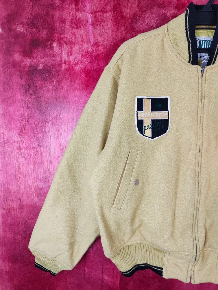 Vintage Flandre vintage Yellow Sweater varsity jacketb#5183 Size US M / EU 48-50 / 2 - 8 Thumbnail
