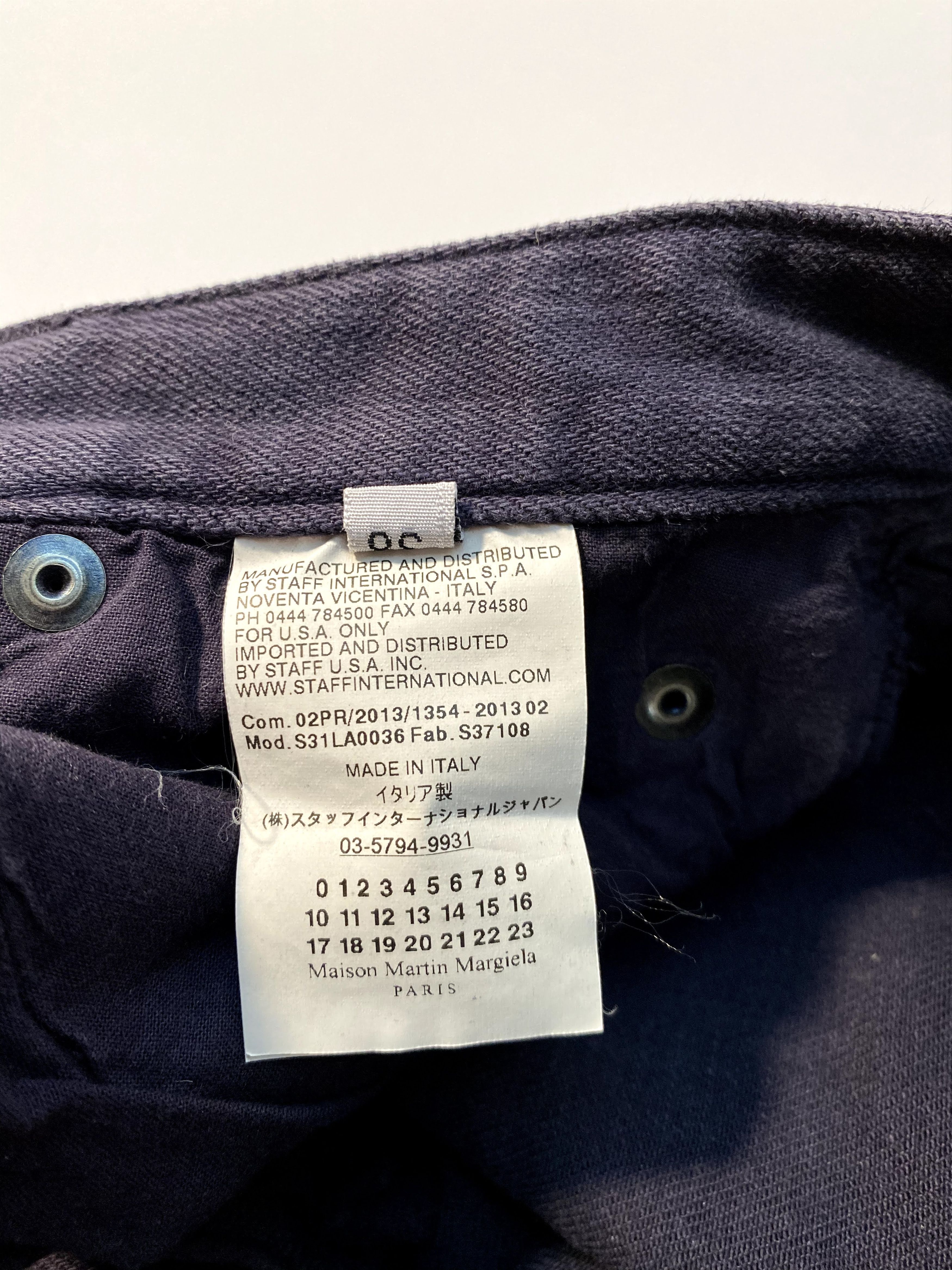 Maison Margiela ⚡️QUICK SALE⚡️2013 Maison Martin Margiela Purple Jeans Size 26" / US 2 / IT 38 - 4 Thumbnail