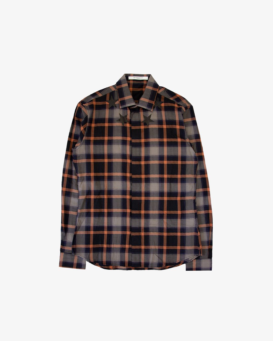 Givenchy GIVENCHY STAR PLAID BUTTON UP | Grailed