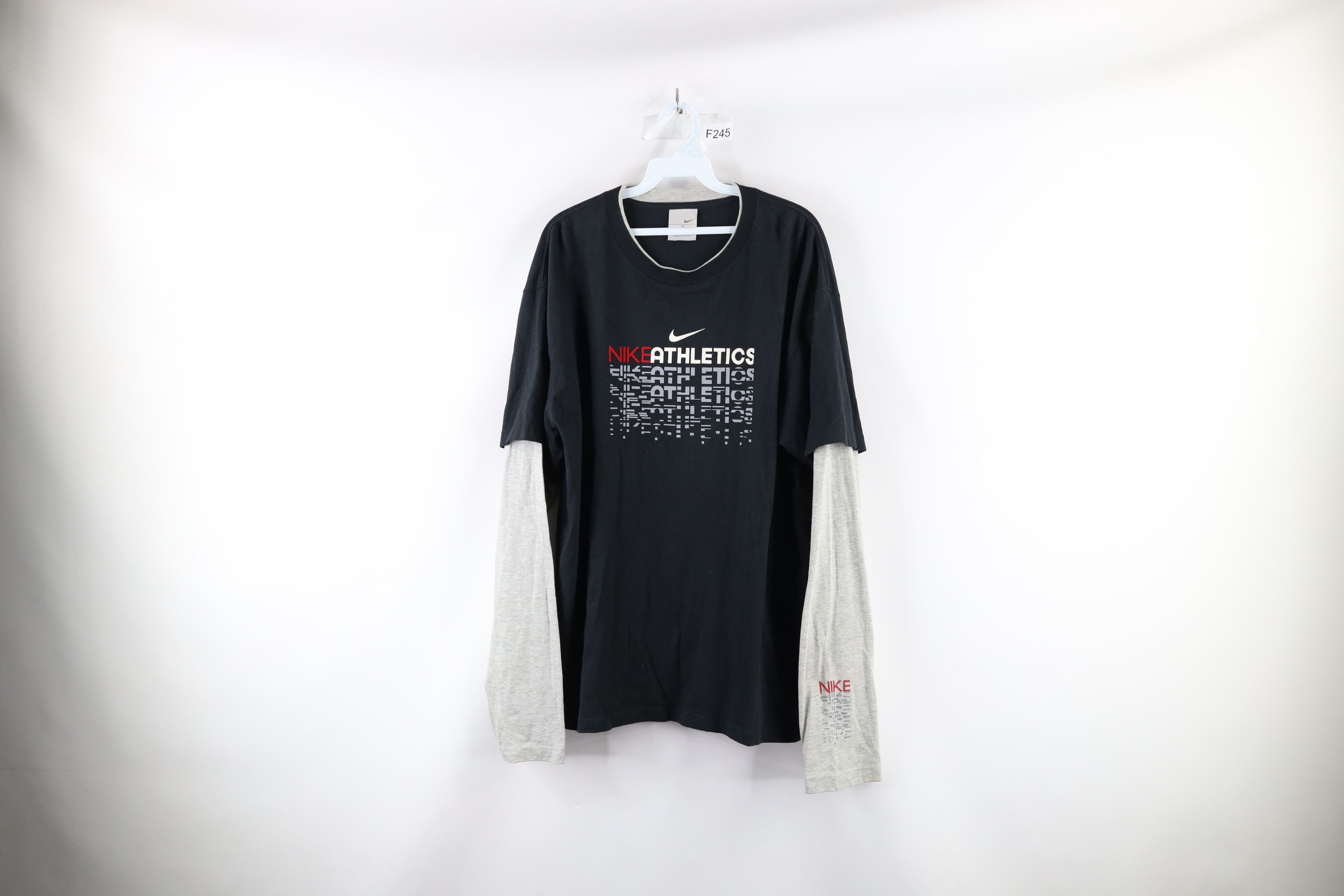 Vintage Nike Scott Center Swoosh Layered Long Sleeve T-Shirt