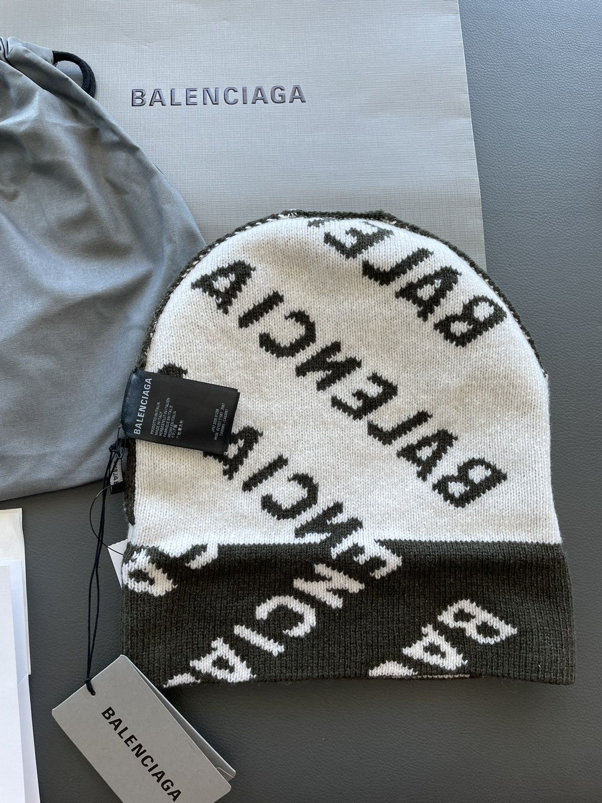 Balenciaga Rare Runway Brand New Limited Edition Balenciaga Logo Hat Size ONE SIZE - 15 Thumbnail