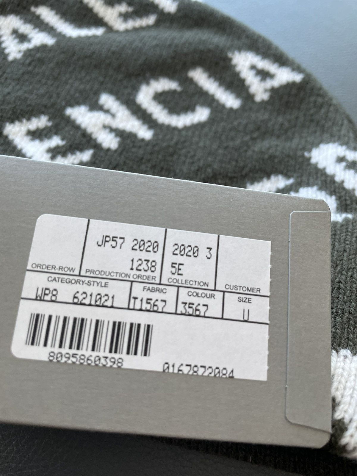 Balenciaga Rare Runway Brand New Limited Edition Balenciaga Logo Hat Size ONE SIZE - 5 Thumbnail