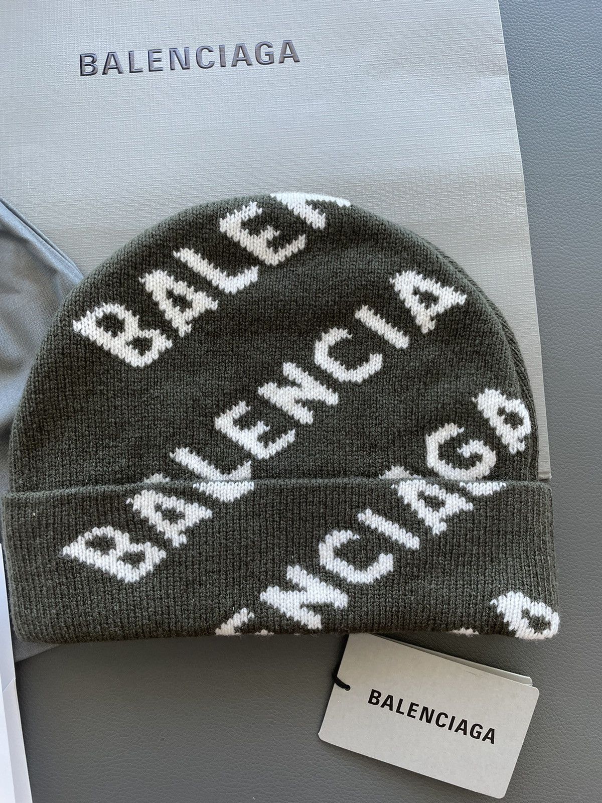 Balenciaga Rare Runway Brand New Limited Edition Balenciaga Logo Hat Size ONE SIZE - 10 Thumbnail