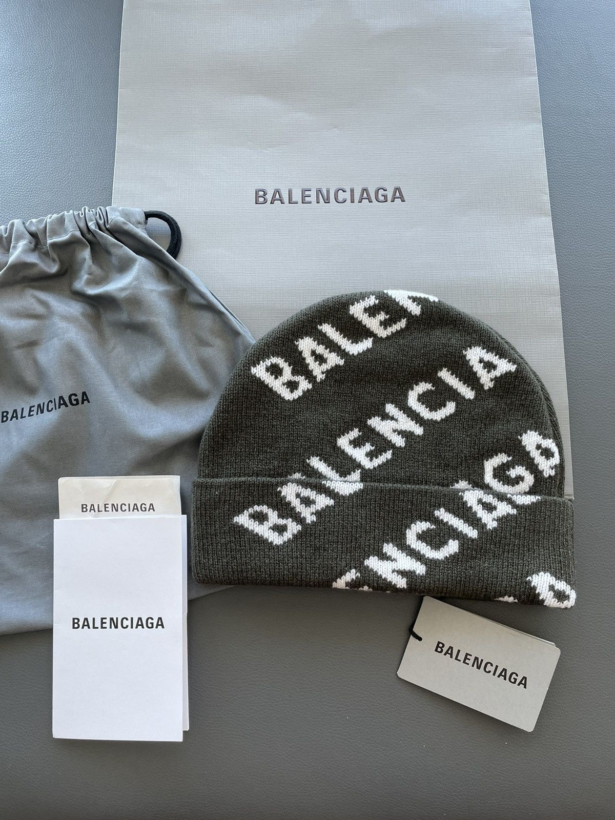 Balenciaga Rare Runway Brand New Limited Edition Balenciaga Logo Hat Size ONE SIZE - 9 Thumbnail