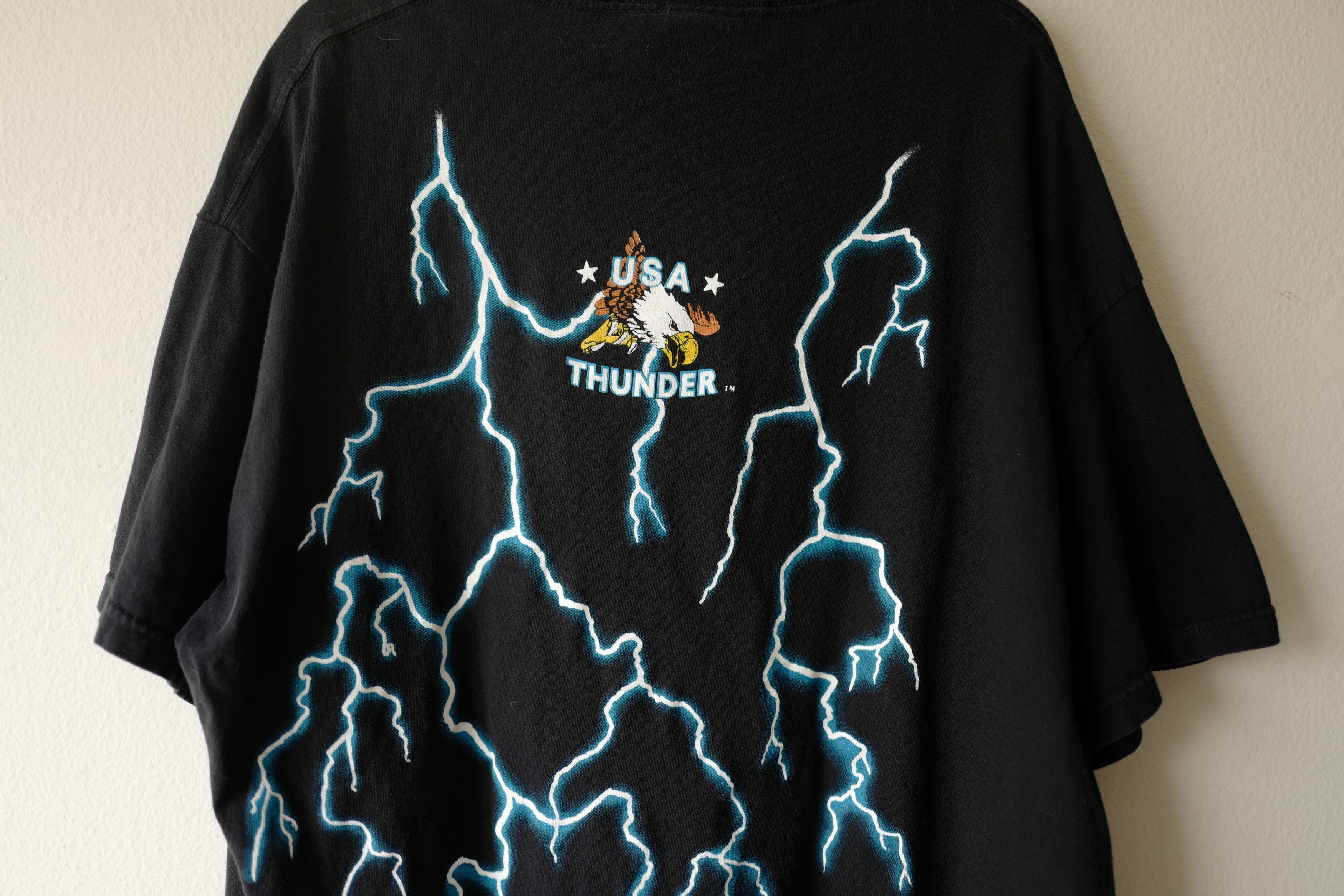 Band Tees Vintage 90's American Thunder - Wolf Tee (XXL) Size US XXL / EU 58 / 5 - 6 Thumbnail