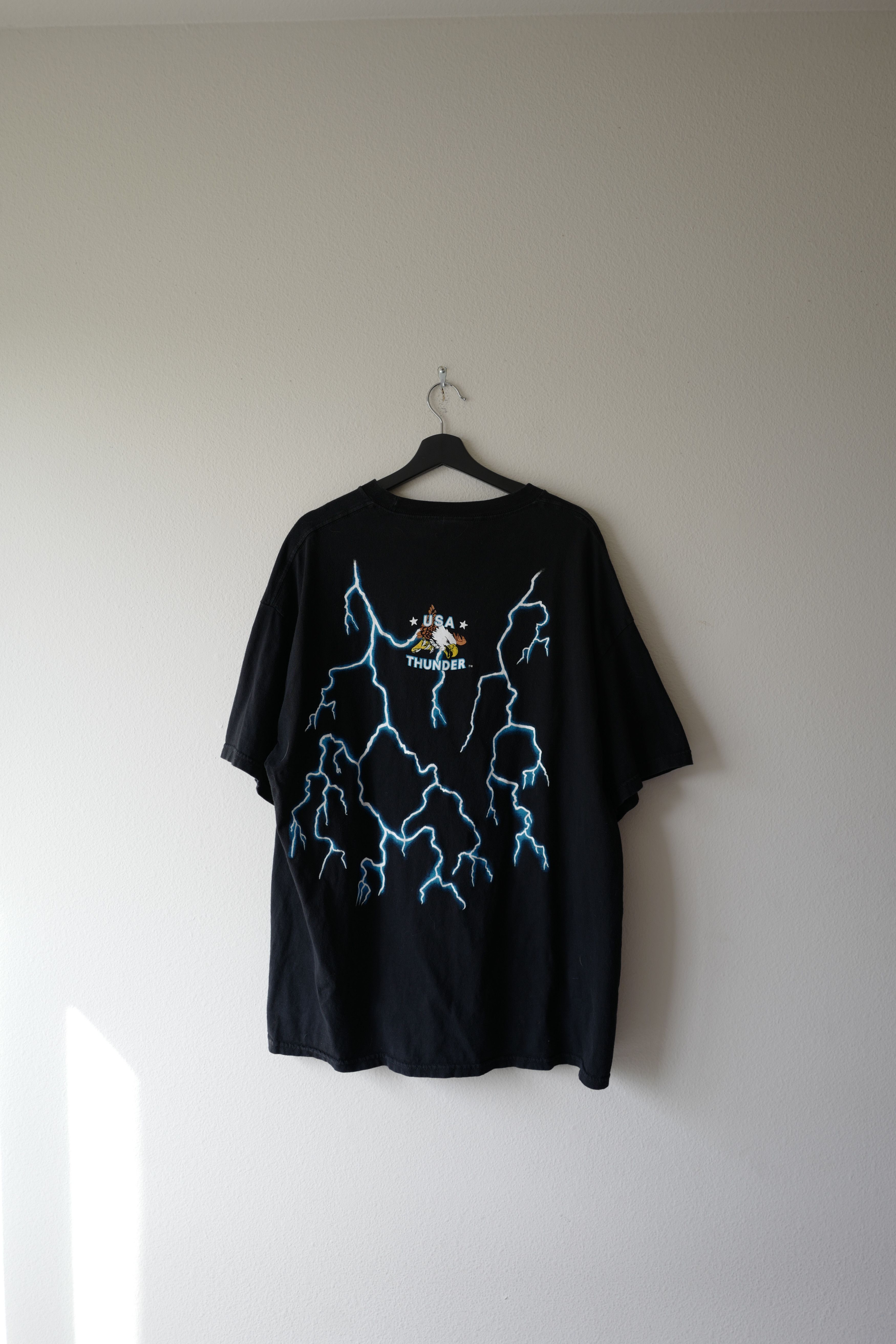 Band Tees Vintage 90's American Thunder - Wolf Tee (XXL) Size US XXL / EU 58 / 5 - 4 Thumbnail