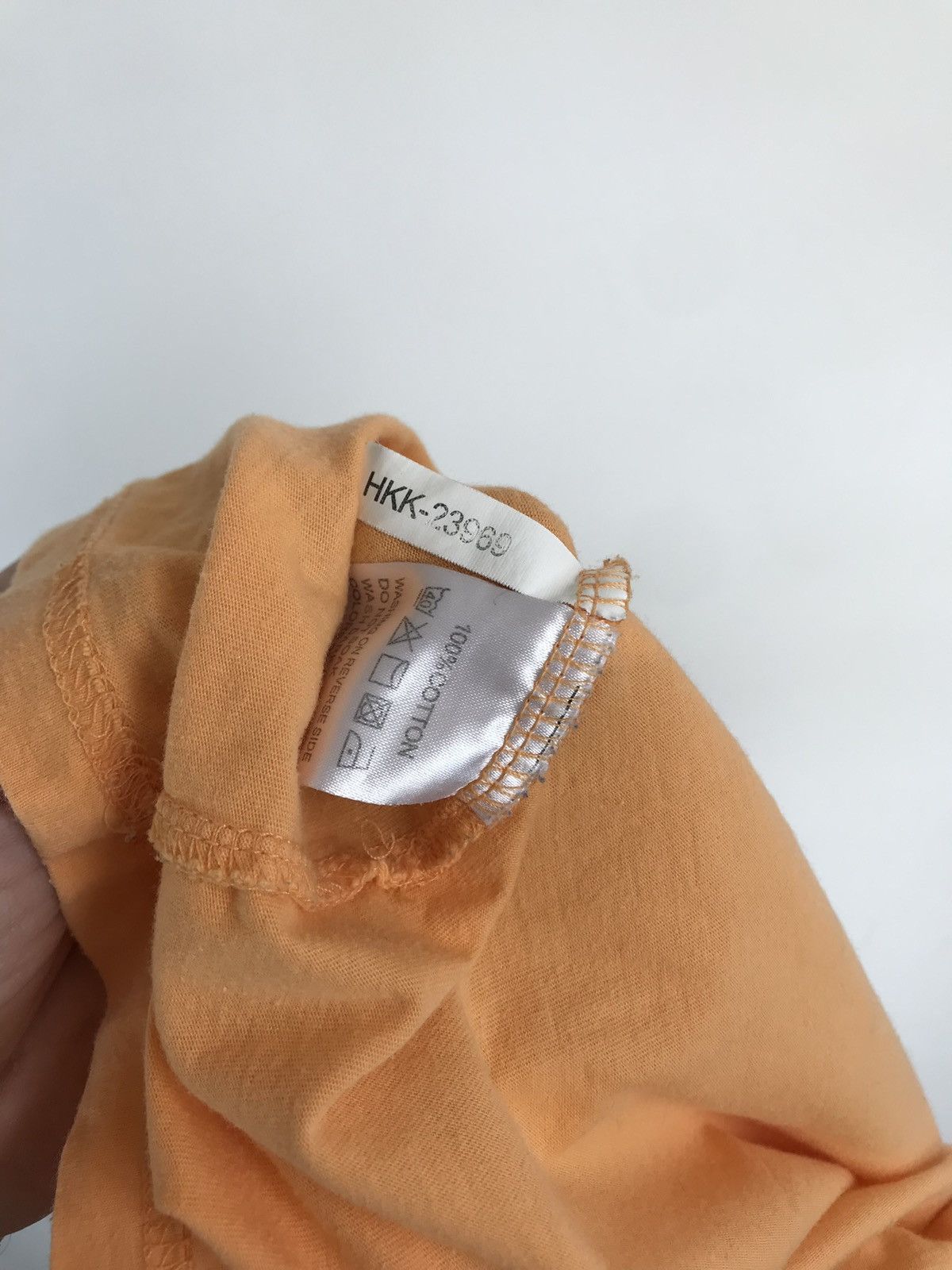 Yves Saint Laurent Vintage Yves Saint Laurent Orange Tshirt Size US L / EU 52-54 / 3 - 4 Thumbnail