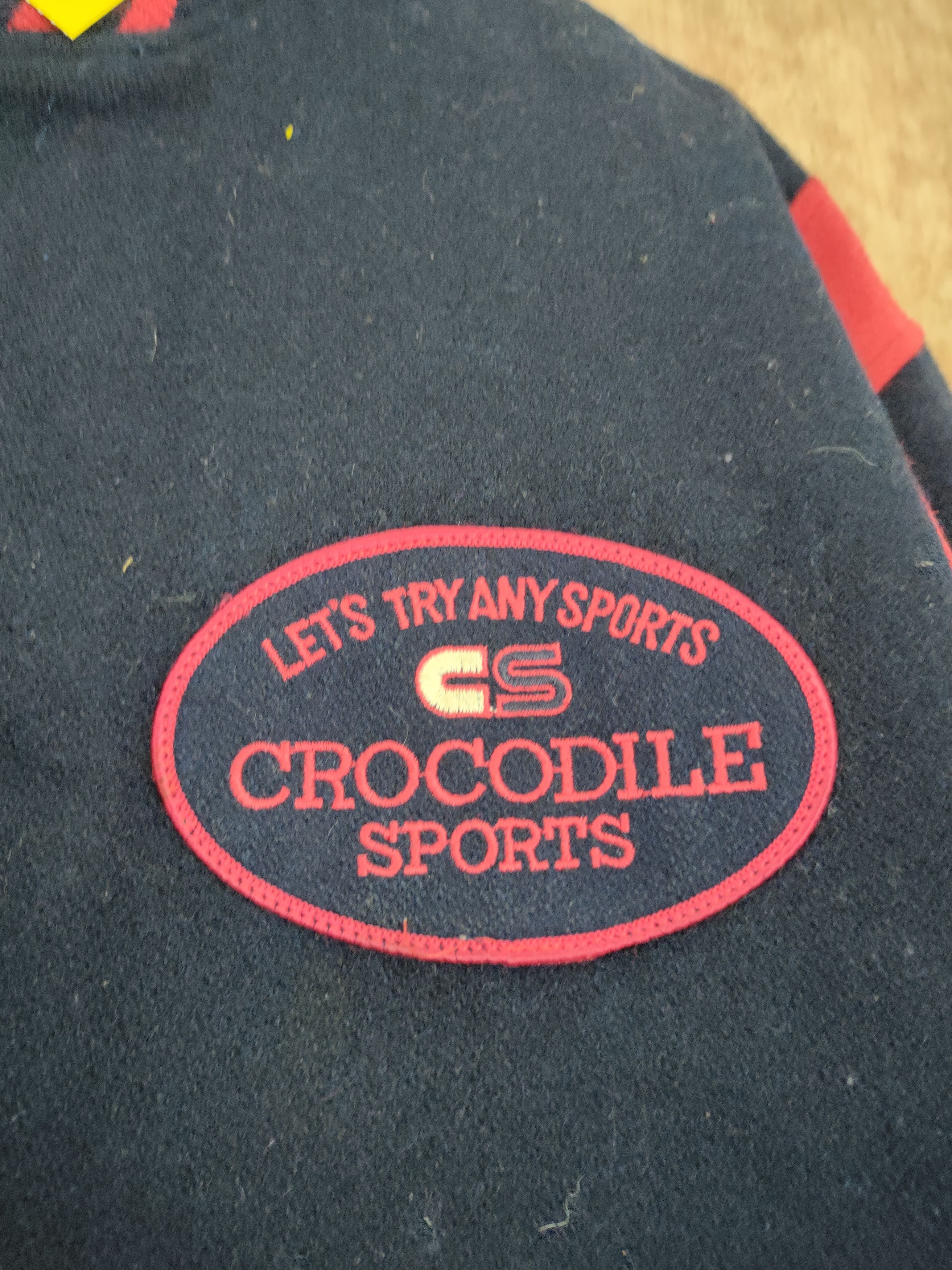 Japanese Brand Crocodile Sport wool varsity jacket vintage #4108 Size US M / EU 48-50 / 2 - 4 Thumbnail