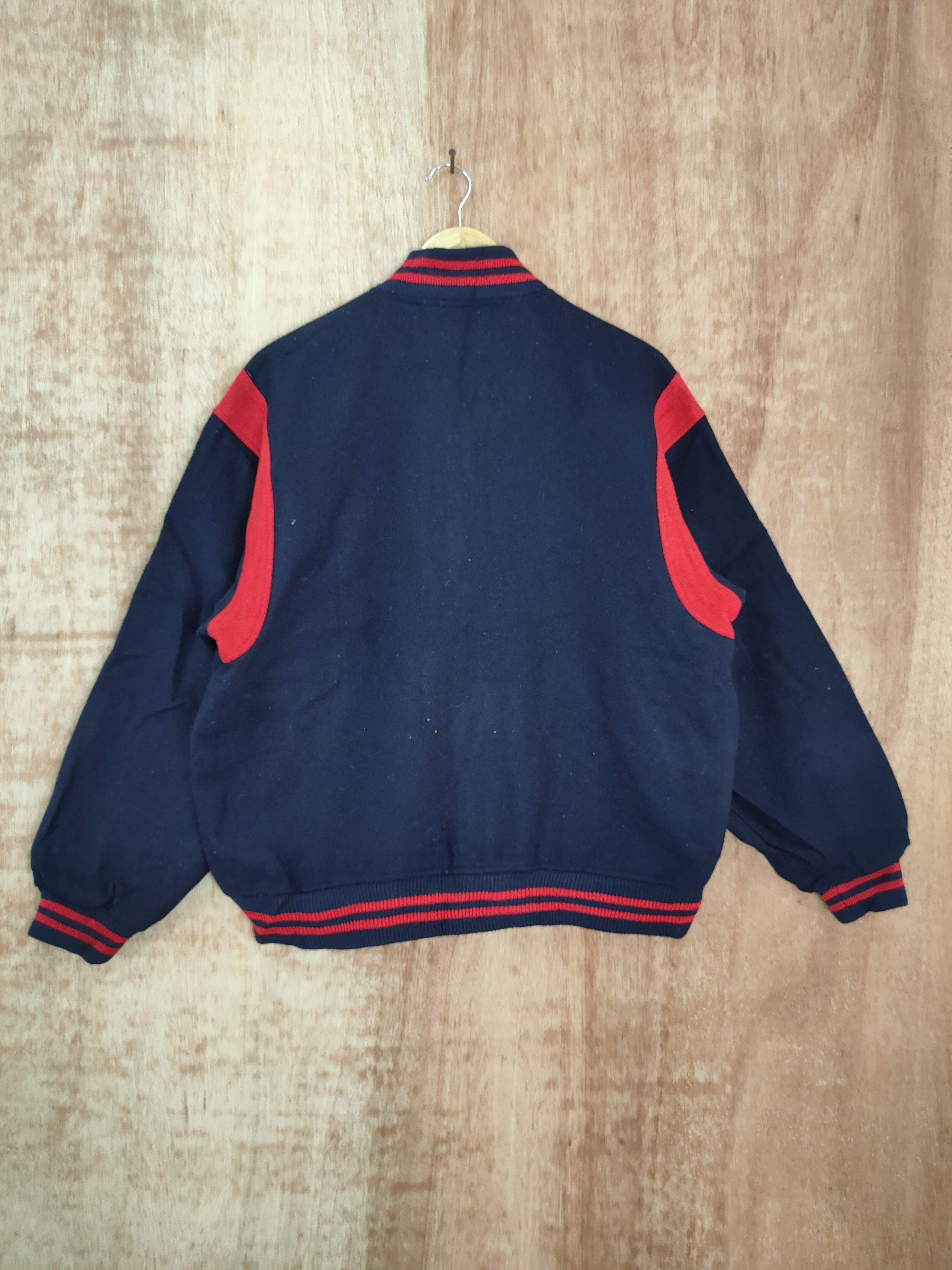 Japanese Brand Crocodile Sport wool varsity jacket vintage #4108 Size US M / EU 48-50 / 2 - 8 Thumbnail