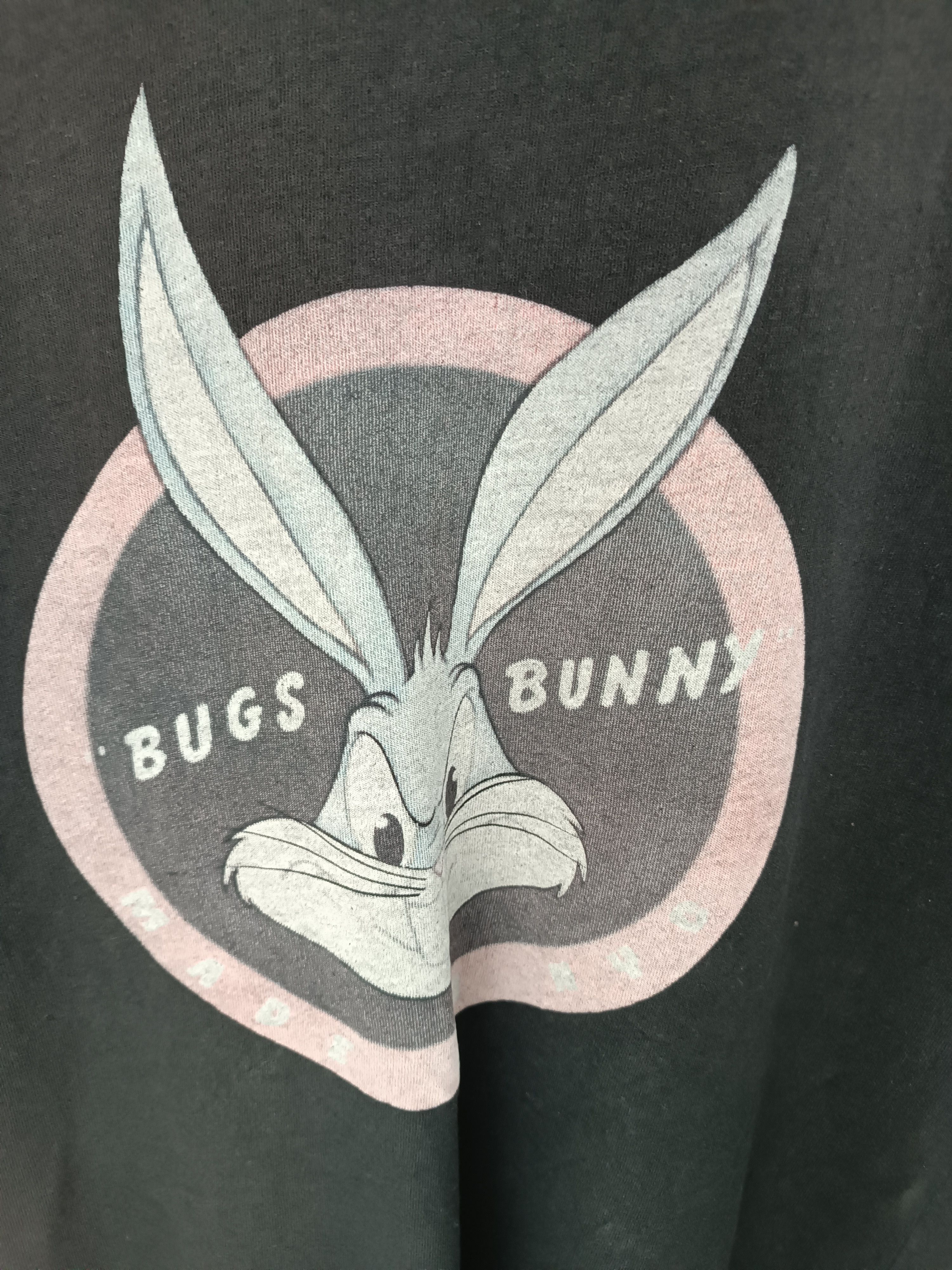 Vintage THRASHED FADED VINTAGE LOONEY TUNES SLEEVELESS Size US L / EU 52-54 / 3 - 13 Thumbnail
