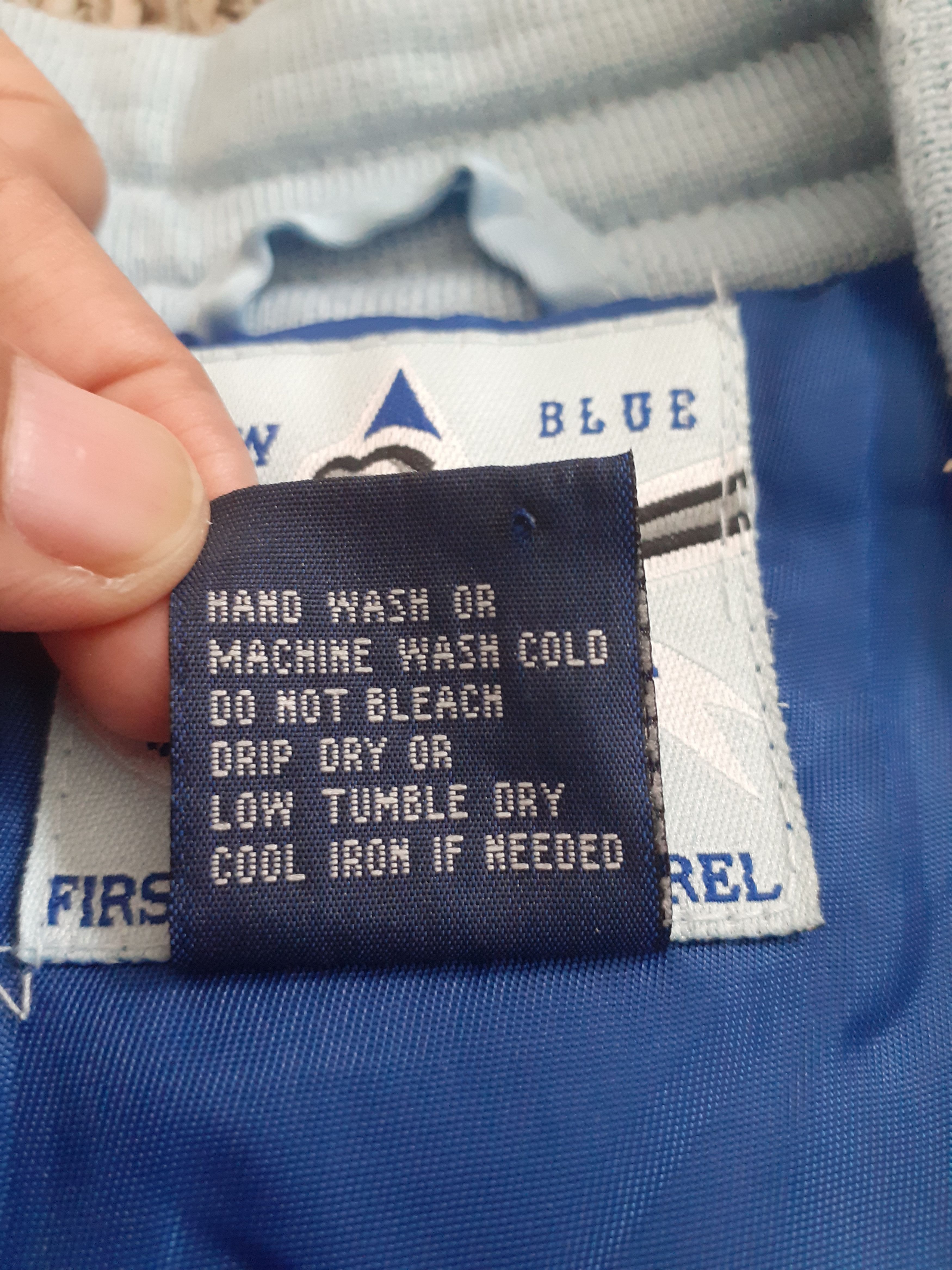 Vintage Raw Blue Classic new york baby blue varsity jacket #3086 Size US M / EU 48-50 / 2 - 11 Thumbnail