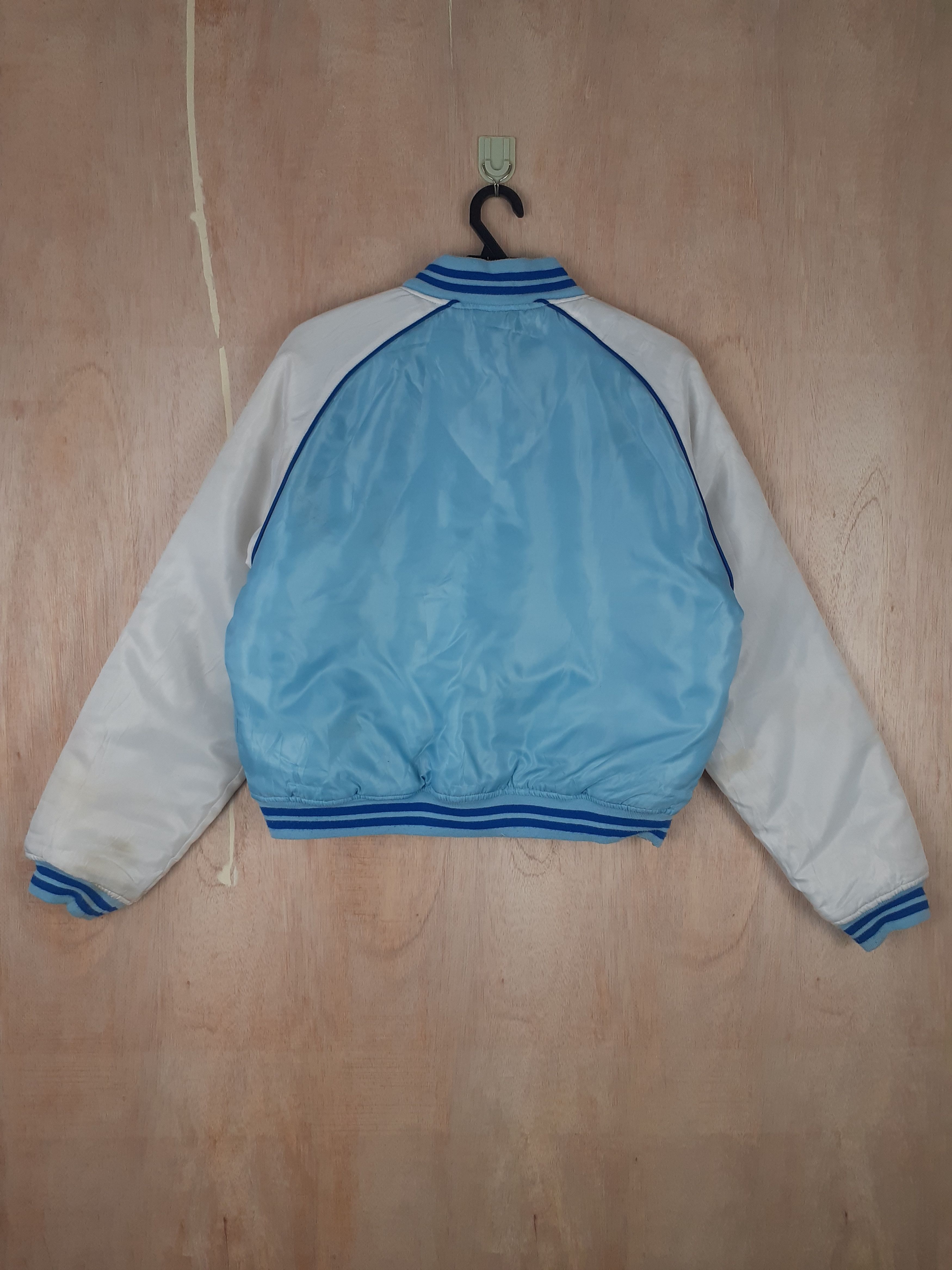 Vintage Raw Blue Classic new york baby blue varsity jacket #3086 Size US M / EU 48-50 / 2 - 8 Thumbnail