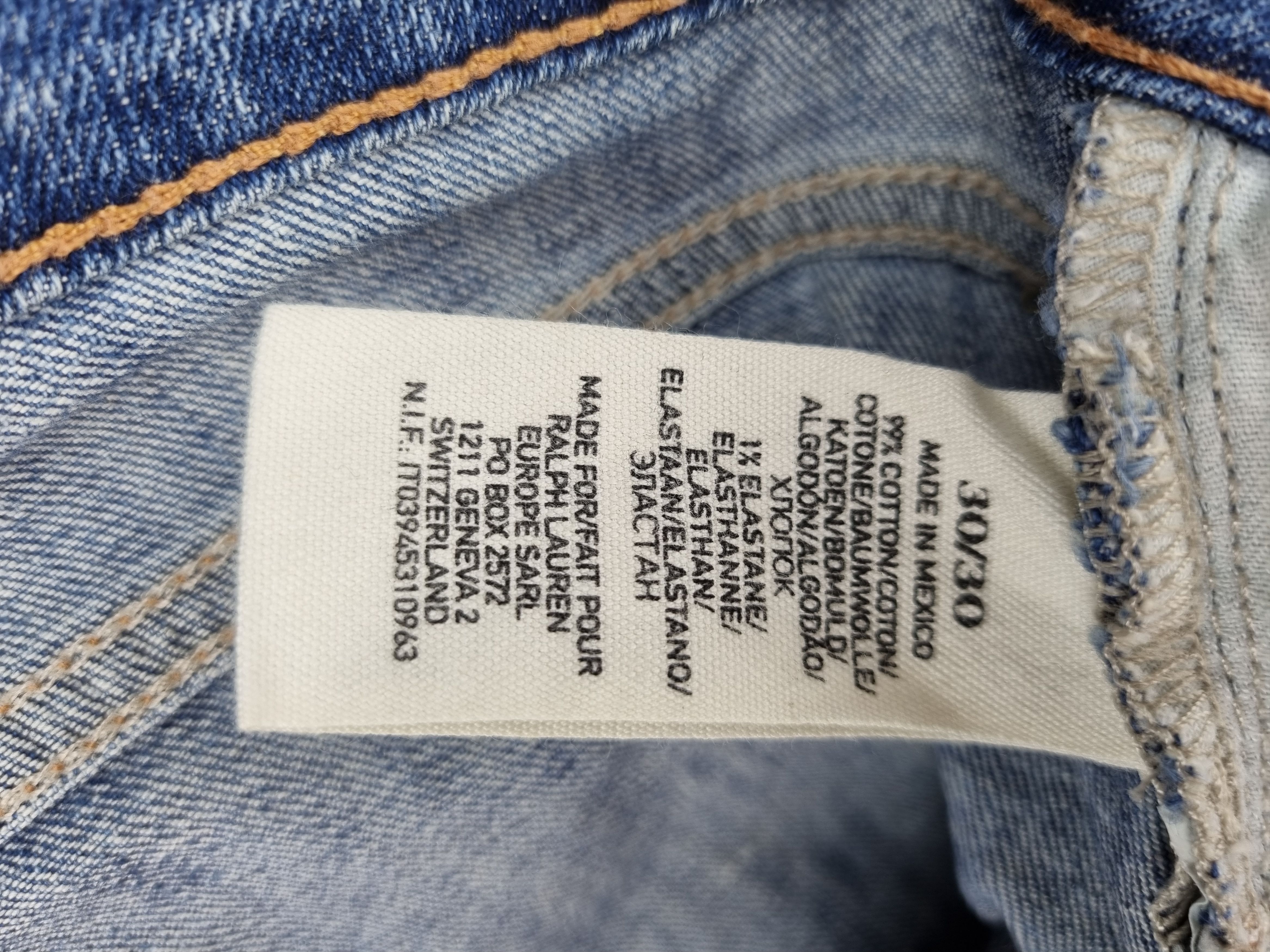 Denim & Supply Ralph Lauren × Polo Ralph Lauren Rare Ripped Skinny Denim Jeans by Ralph Lauren Size US 30 / EU 46 - 9 Thumbnail