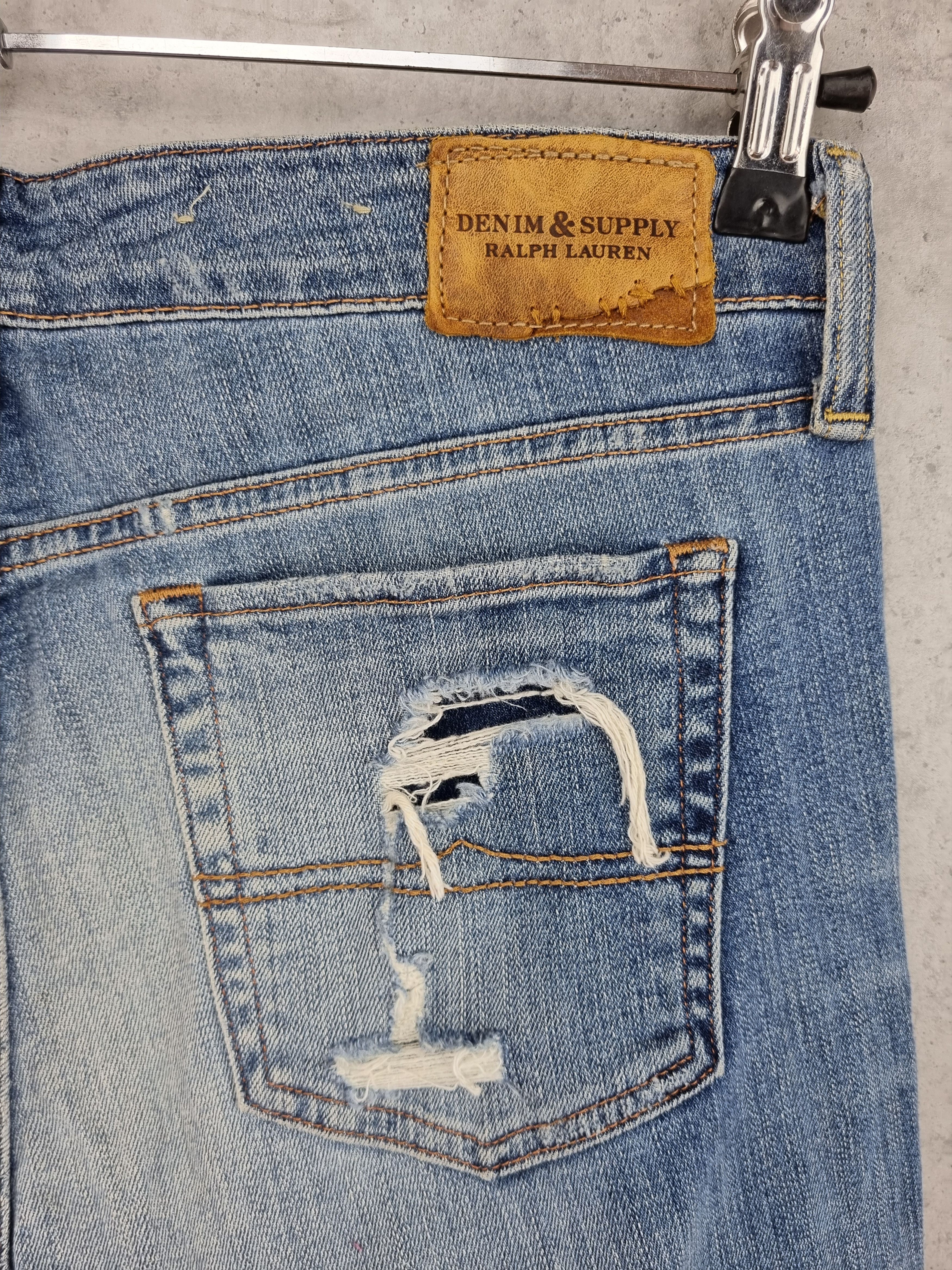 Denim & Supply Ralph Lauren × Polo Ralph Lauren Rare Ripped Skinny Denim Jeans by Ralph Lauren Size US 30 / EU 46 - 5 Thumbnail