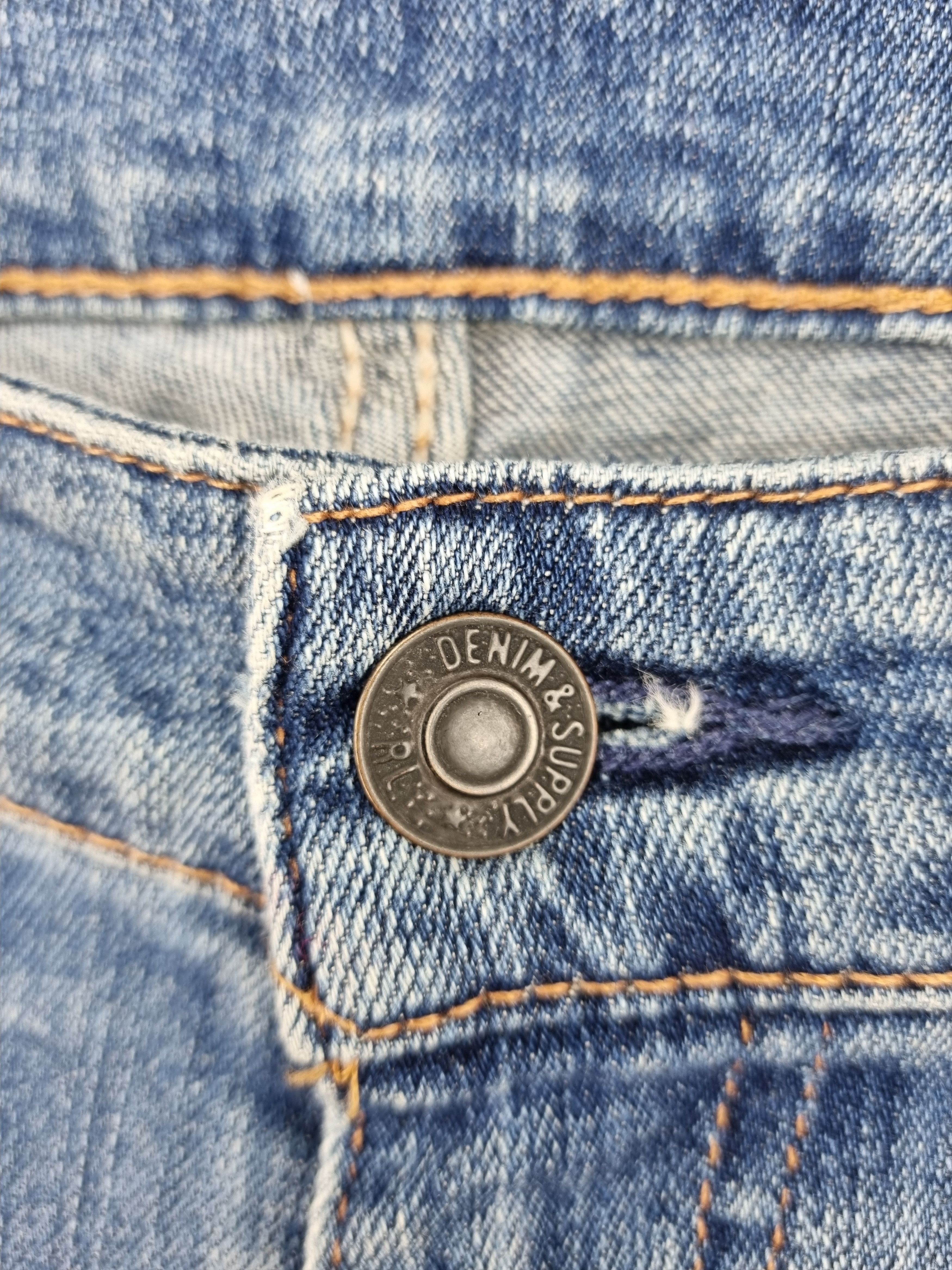 Denim & Supply Ralph Lauren × Polo Ralph Lauren Rare Ripped Skinny Denim Jeans by Ralph Lauren Size US 30 / EU 46 - 12 Thumbnail