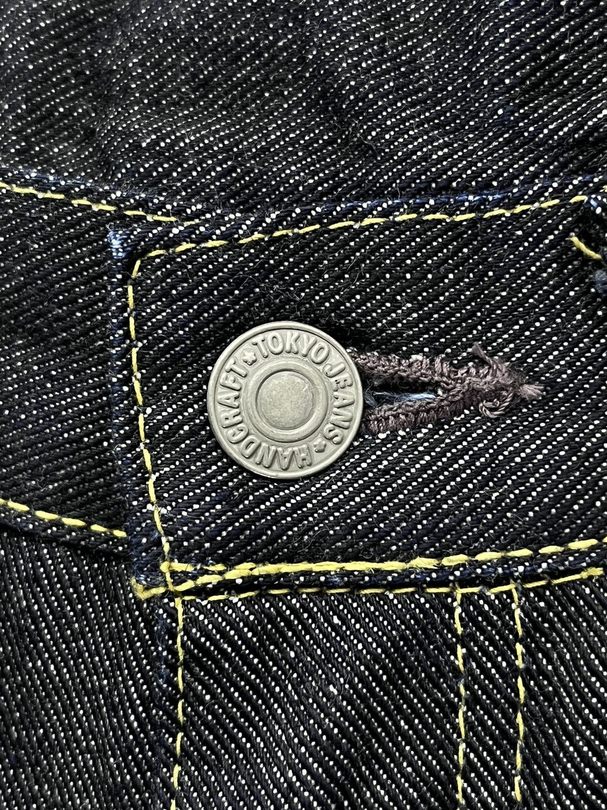 Japanese Brand 🔥RARE🔥TJ-3 Snake Skin Pocket Perfect Flare Tokyo Denim Size 27" / US 4 / IT 40 - 7 Thumbnail