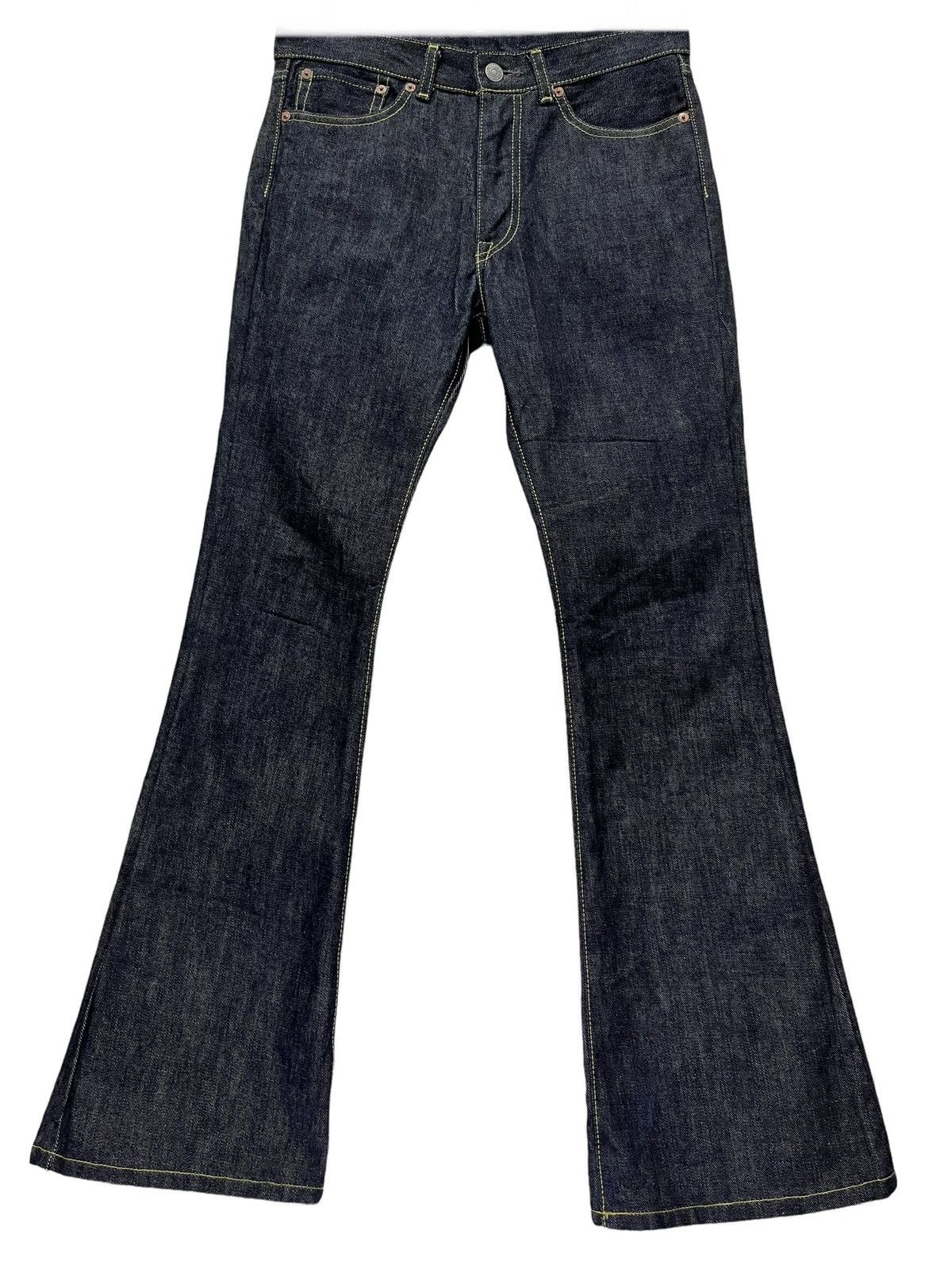 Japanese Brand 🔥RARE🔥TJ-3 Snake Skin Pocket Perfect Flare Tokyo Denim Size 27" / US 4 / IT 40 - 5 Thumbnail