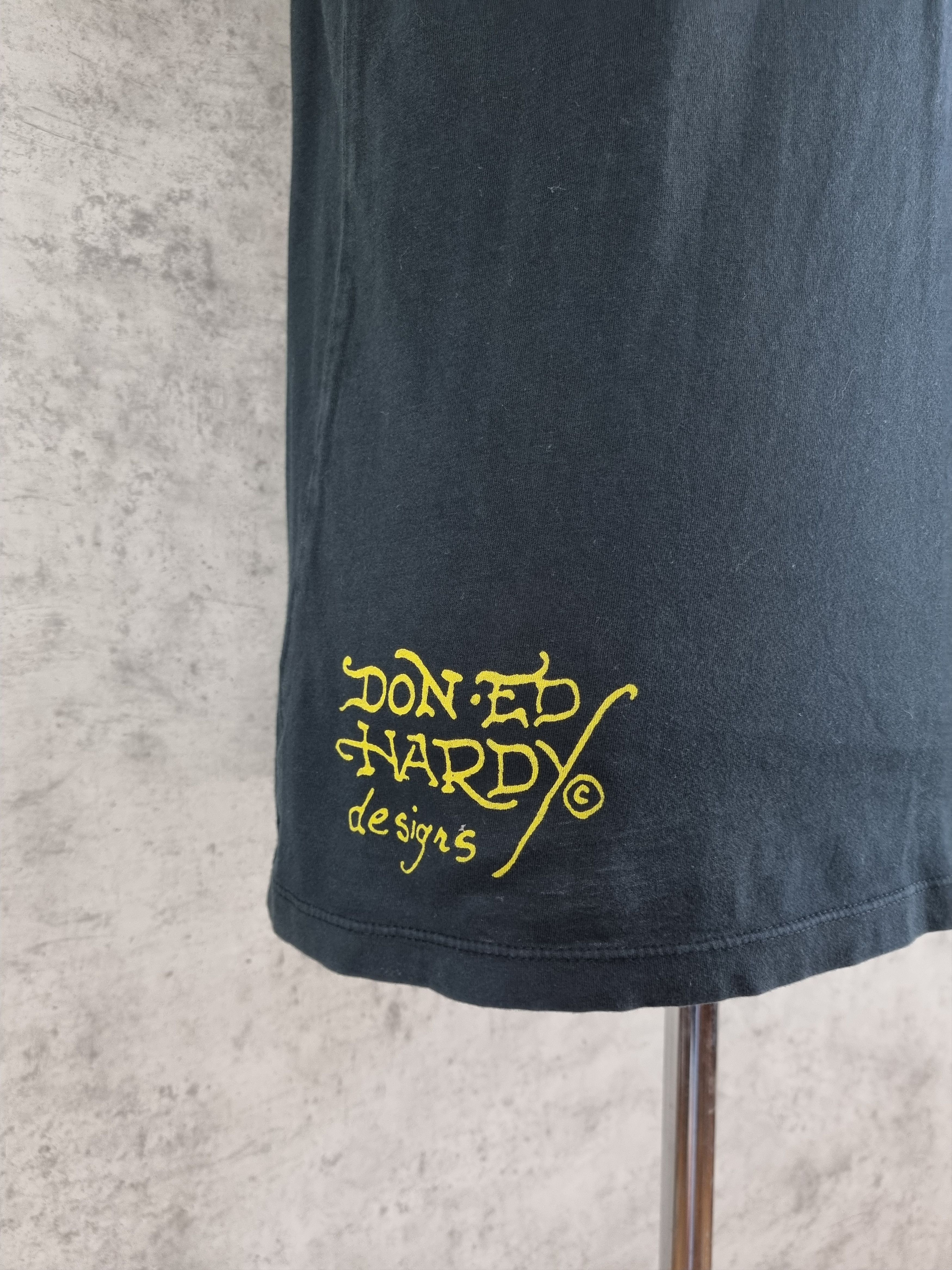 Christian Audigier × Ed Hardy 90s Rare Ed Hardy Buddhism Tiger Nepal Theme Size US M / EU 48-50 / 2 - 7 Thumbnail