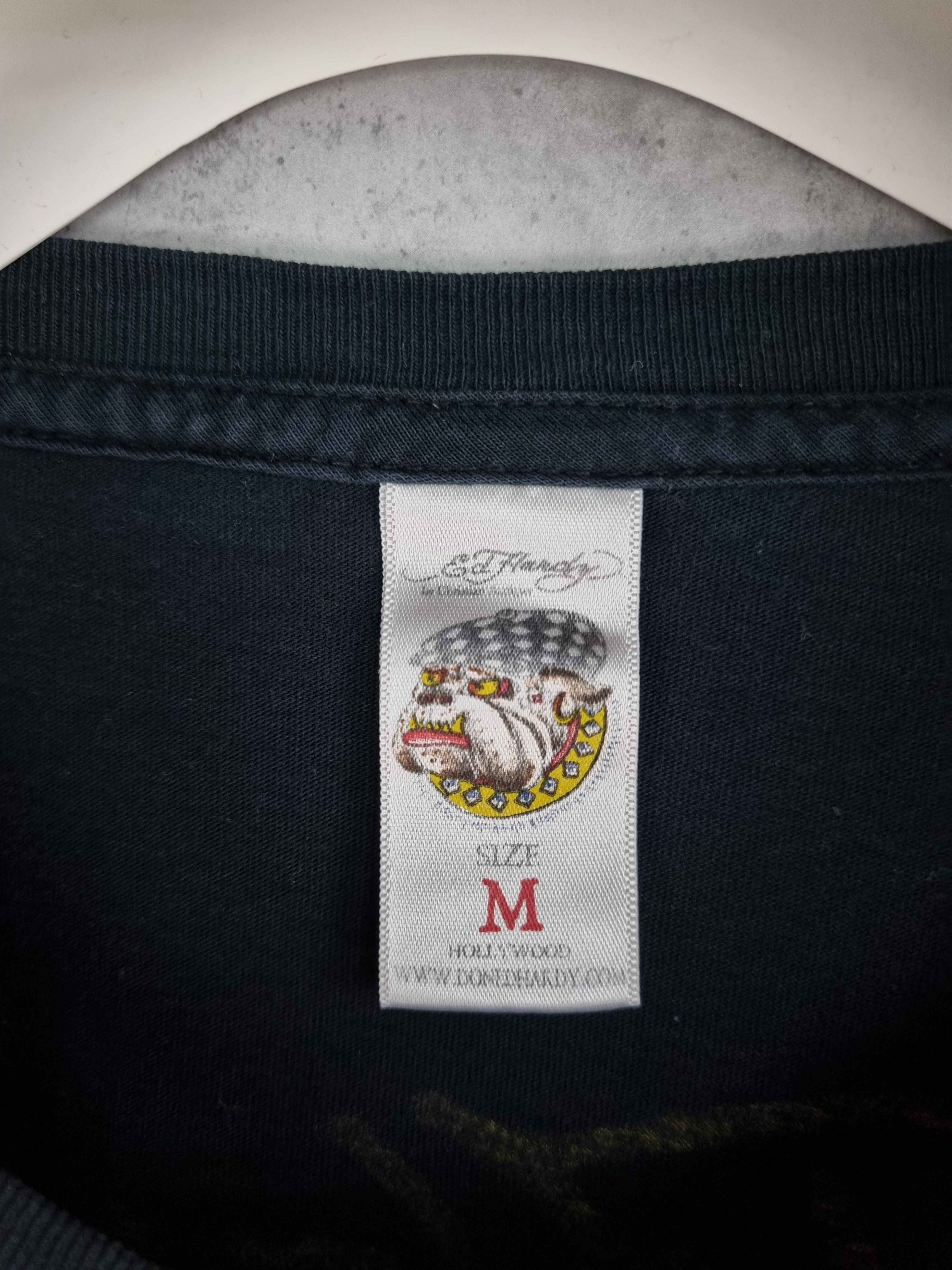Christian Audigier × Ed Hardy 90s Rare Ed Hardy Buddhism Tiger Nepal Theme Size US M / EU 48-50 / 2 - 4 Thumbnail