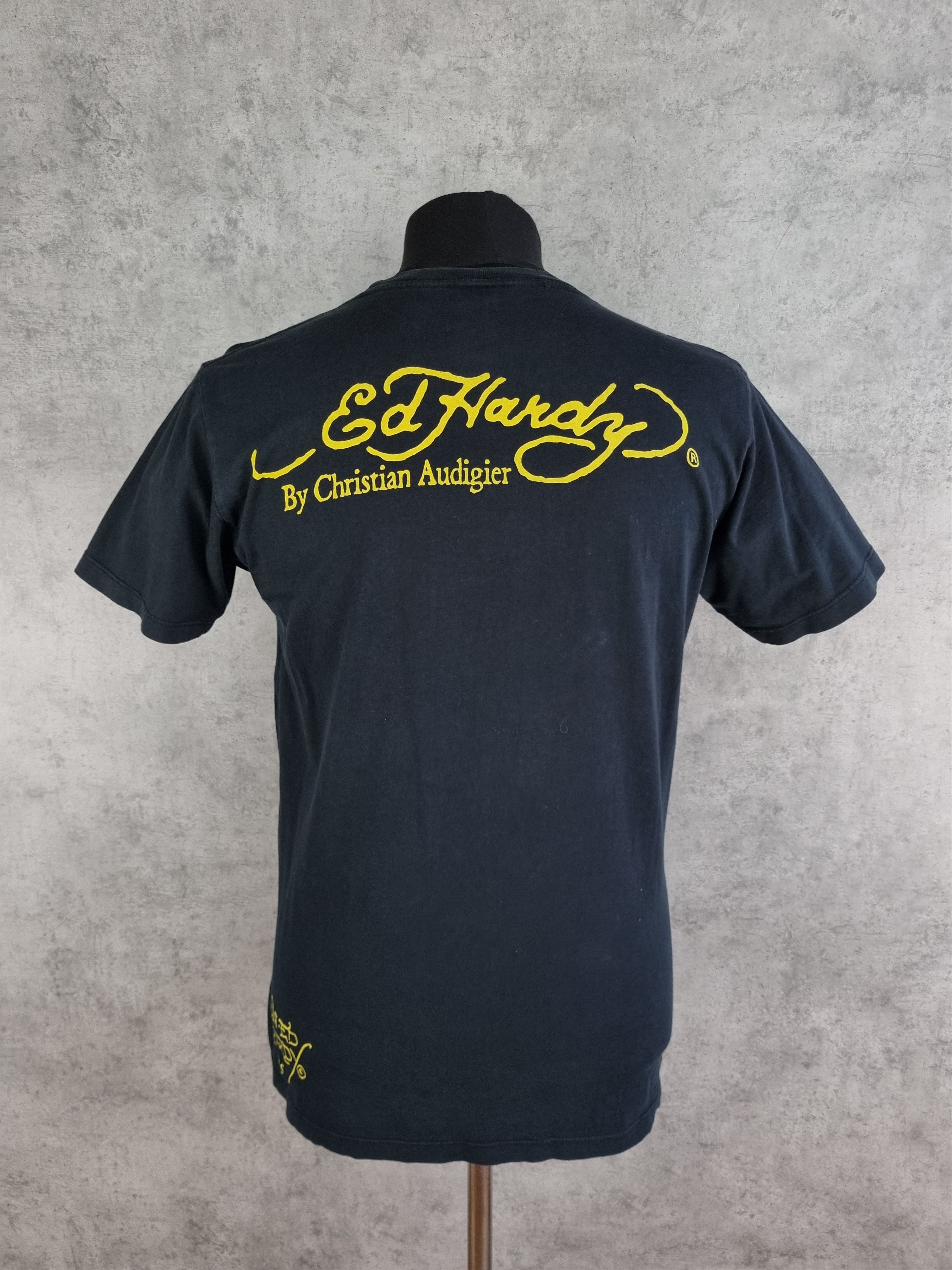 Christian Audigier × Ed Hardy 90s Rare Ed Hardy Buddhism Tiger Nepal Theme Size US M / EU 48-50 / 2 - 8 Thumbnail
