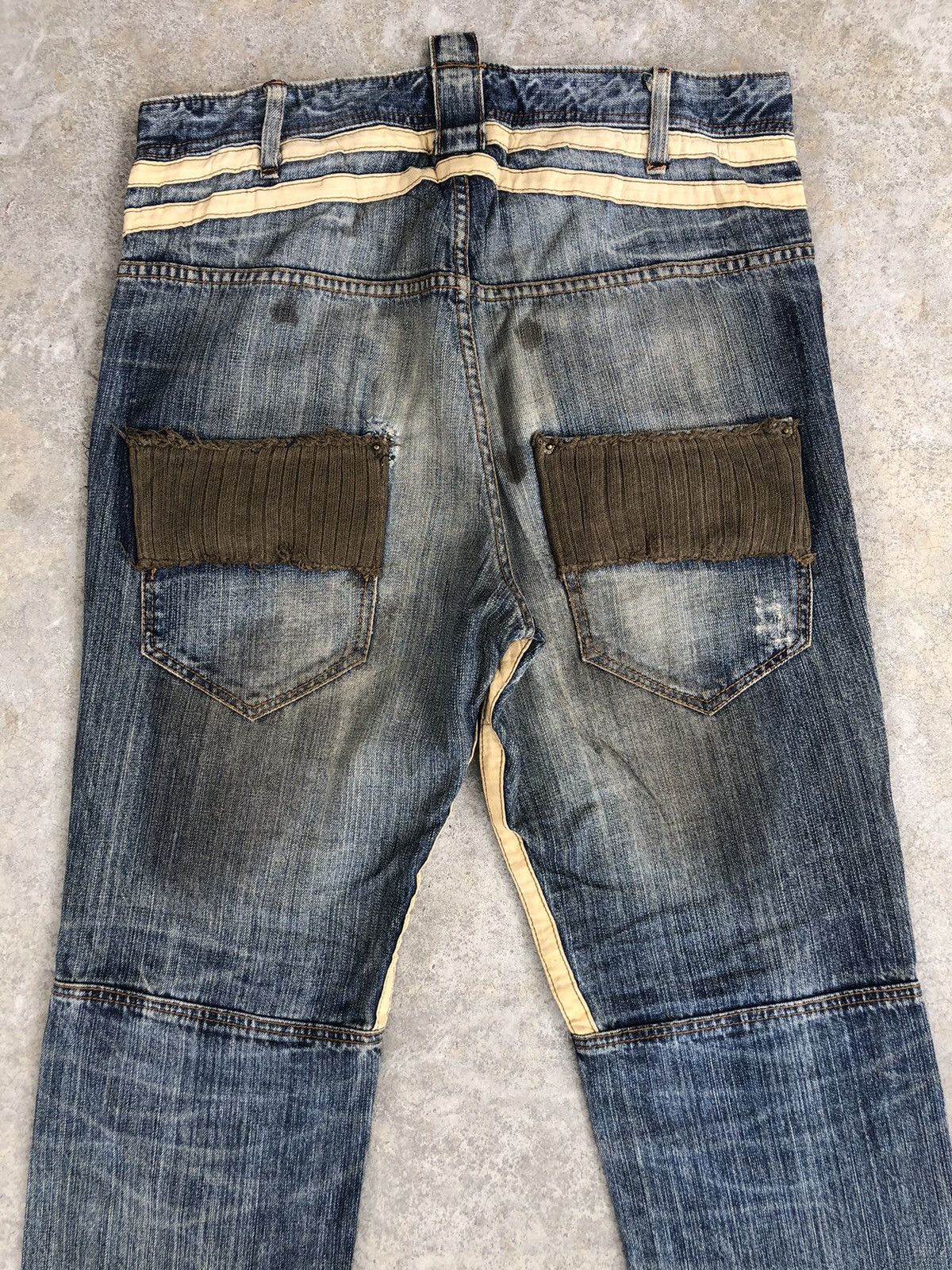 PPFM PPFM Distressed Jeans Size US 33 - 10 Thumbnail