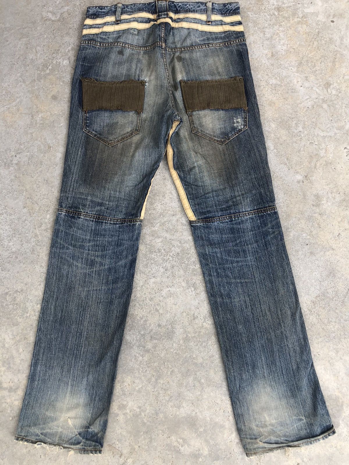 PPFM PPFM Distressed Jeans Size US 33 - 2 Thumbnail